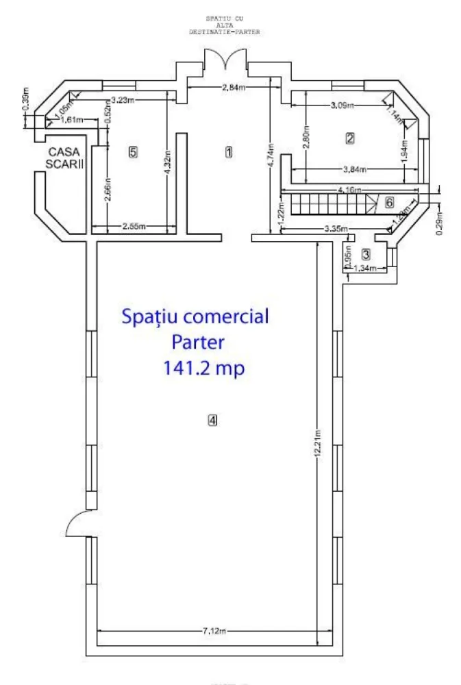 Imobil (spațiu comercial și apartament) de vânzare, Calea Șerban Vodă, București - Vând imobil în casă, pe Calea Șerban Vodă, excepțional poziționat, lângă parcul Carol, compus din:

- Spațiu comercial cu suprafața de 140 mp situat la parter;
- Apartament cu cu suprafața de 31 mp mp situat la etajul 1, deasupra spațiului comercial;
- Pivniță cu suprafața de 9 mp