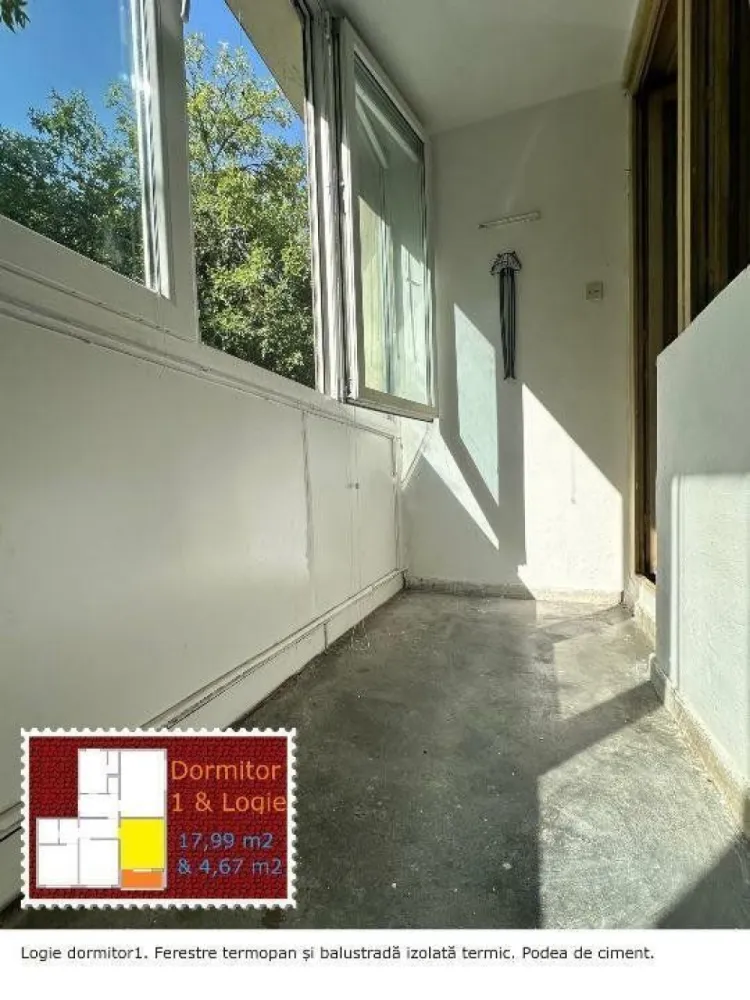 Direct de la proprietar - Dr.Taberei, Romancierilor, Metrou, disponibil imediat, - Descrierea blocului în care se află apartamentul
Bloc construit în 1971, de 4 etaje de tip D, cu 6 scări, În total 60 de apartamente şi 54 de garaje.
Fiecare scară a blocului este configurată astfel:
- La nivelul străzii â€“ scară de acces şi 9 garaje, 2 variante de garaje, 4 mai late şi 5 mai înguste (diferenţa în lăţime â€“ 0,4 m). În faţa blocului 4, în spate 5 garaje.
- Parter (Hochparter) â€“ 2 apartamente de câte 3 camere şi 1 spălătorie (comună) a scării. 
- Etajele 1 la 4 â€“ 1 apartament de 4 camere şi 1 apartament de 3 camere.
Faţa blocului este orientată spre nord â€“ sufragerii şi bucătării, iar spatele blocului spre sud â€“ dormitoare. Excepţie fac apartamentele care se află la cele 2 capete ale blocului, care ferestrele de la sufragerii spre est â€“ cele de la prima scară, respectiv spre vest â€“ cele de la ultima scară.

Faţada şi acoperişul blocului au fost izolate termic / anvelopate, iar intrările de la cele 6 scări au fost reconfigurate de la 1 rând la 2 rânduri de uşi termopan. Toate ferestrele scărilor şi toate logiile au ferestre termopan.

Apartamentul
Este compus din 4 camere â€“ una din camere cu balcon tip logie, bucătarie cu cămară / debara, baie cu cadă de baie, chiuvetă şi WC, un WC serviciu separat, precum şi un hol de legătură compus din vestibul, hol şi sas baie.
Compartimentarea este de tip decomandat, accesul la fiecare din încăperi se face prin hol.

Distanţele între ferestrele apartamentului şi blocurile de vecinătate:
- Dormitoare (însorite, orientate spre sud) = 20 m, spre o alee secundară, numai pentru acess la garaje
- Sufragerie (însorită dimineaţa, orientată spre est) = 54 m, spre strada Cetatea Histria, cu spaţiu verde între bloc şi stradă
- Bucătarie (orientată spre nord) = 50 m, spre o alee secundară, acess la garaje şi parcări de reşedinţă.
Pentru comparaţie, lăţimea totală a bulevardului Drumul Taberei care este de de aprox. 56 m.

Conform releveului (vedeţi fotografie extras cadastru), 
- suprafaţa utilă este de 76,77 m2
- suprafaţa totală utilăâ€“ suprafaţa utilă plus logia â€“ este de 81,44 m2.

Încălzirea se face prin calorifere în sistem de termoficare.

Podele â€“ parchet din stejar masiv, iar în restul apartamentului gresie â€“numai în logie podeaua este de ciment.
Pereţii â€“ apartamentul este tencuit şi zugrăvit, în plus bucătăria, baia şi WCul de serviciu sânt placate cu faianţă.

După 1990 succesiv apartamentul a fost modernizat şi îmbunătăţit:
- Ferestre termopan
- Instalaţie de aer condiţionat în sufragerie
- Uşă metalică de apartament antiefracţie, 2 yale, 2 vizoare.
- CATV; fibra optică; interfon.
- Contor digital energie electrică, ceasuri de apă, repartitoare de căldură radio la calorifere.

Apartamentul este nemobilat, dar bucătăria este funcţională â€“ aragaz, frigider, microunde. În cămară şi logie â€“ rafturi metalice de depozitat, construite pe măsură.

Garajul
Are o adâncime de 5,06 m şi o lăţime de 3,41 m, suprafaţa fiind de 17,25 m2. Cu o lăţime de 3,41 m, este unul dintre garajele mai late şi deci mai mari.
Chiuvetă cu apă caldă şi rece, prize de curent 24 si 220 volţi.
În faţa garajului un loc suplimentar de parcare în folosinţă exclusivă.

Info â€“ chiria unui loc de parcare de reşedinţă în Drumul Taberei â€“ zona galbenă / C â€“ este de 455 RON pe an, tarif valabil în 2024.

Descrierea utilităţilor şi a proximităţii
Creşe, grădiniţe de copii, şcoali gimnaziale, colegii naţionale / licee (distanţele în minute de mers pe jos):
Reţea stat:
- 1 creşă la 9 minute, altă creşă in cartier
- 2 grădiniţe de copii, fiecare la 5 minute, alte 6 în apropiere, la distanţe între 9 şi 19 minute
- 1 şcoală gimnazială la 3 minute, alte 3 în apropiere, la distanţe între 9 şi 11 minute
- 2 colegii naţionale, la 4 minute şi la 10 minute, alte 2 la 14 şi 25 minute
Reţea privată:
- 3 grădiniţe de copii la distanţe de la 14 pâna la 20 minute
- 1 liceu la 17 minute
Cabinte medicale
1 policlinică, la 4 minute
Diferite cabinete medicale şi de stomatologie
Magazine de proximitate
Magazine de alimentaţie, supermarketuri, de produse nealimentare, de servicii: farmacii, bănci, telecomunicaţii, poştă, etc., pe o rază de până la 20 minute. De remarcat piaţa Valea Ialomiţei, cu produse în principal agroalimentare, la tarabe şi în minimagazine, la 9 minute.
2 megaâ€“supermarketuri â€“ Kaufland şi Auchan, fiecare cu galerie de magazine
3 maluri â€“ AFI Cotroceni, Plaza România şi Supernova Lujerului.
Brico şi mobilă â€“ 2xDedeman, zonele Valea Cascadelor şi Bulevardul Ghencea
Restaurante
Nenumărate restaurante clasice şi fast food, de remarcat intersecţia Drumul Taberei / Romacierilor la 5 minute.
Transport în comun
Metrou 
 â€“ staţia M5 Romancierilor, la 2 minute.
Autobuze
 â€“ staţia Romancierilor: 105, 138, 168, N116 şi N121â€“ autobuze de noapte
â€“ staţia Piaţa Valea Ialomiţei: 105, 138, 168, N116, N121 â€“ vezi staţiile Romancierilor, 93, 232 
Tramvai
â€“ staţia Romancierilor / Bulevardul Timişoara: 25