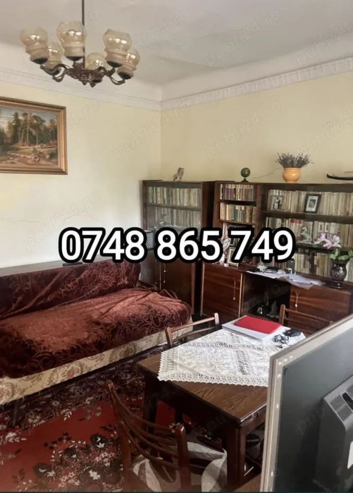 OPORTUNITATE ! Casa 3 C 100 m + teren 350 m , P de Piatra_Palas Campus - OPORTUNITATE !!

Se ofera spre vanzare o casa plan parter, situata intr-o zona ravnita a municipiului Iasi ,Podul de Piatra_ Palas Campus , construita pe un teren de 350 mp .

Imobilul, are structura din caramida , fundatie din piatra , trei camere , baie si o bucatarie, avand suprafata construita la sol de 100 m .

In curte mai este construita o bucatarie de vara si un garaj pentru masina.

Casa este racordata la toate utilitatile zonei ( gaz, apa , lumina, canalizare ) , deschidere la doua strazi .

Datorita pozitionarii ( 5 minute mers pe jos pana la la Catredrala Mitropolitana,) este ideala atat pentru locuit cat si pentru INVESTITIE .

Pretul de vanzare este de 275.000 euro

Pentru informatii suplimentare si vizionare

 Cristi O_7_4_8_8_6_5_7_4_9