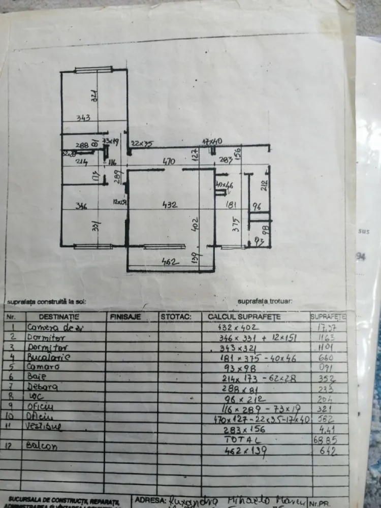 Apartament 3 camere Afi cotroceni - Afi cotrceni, constructie an79,...et 7 din 10 , 75,82 m2 
Apartamentul este nerenovat
Str: Marcu Mihaela Ruxandra nr:3 bl 108