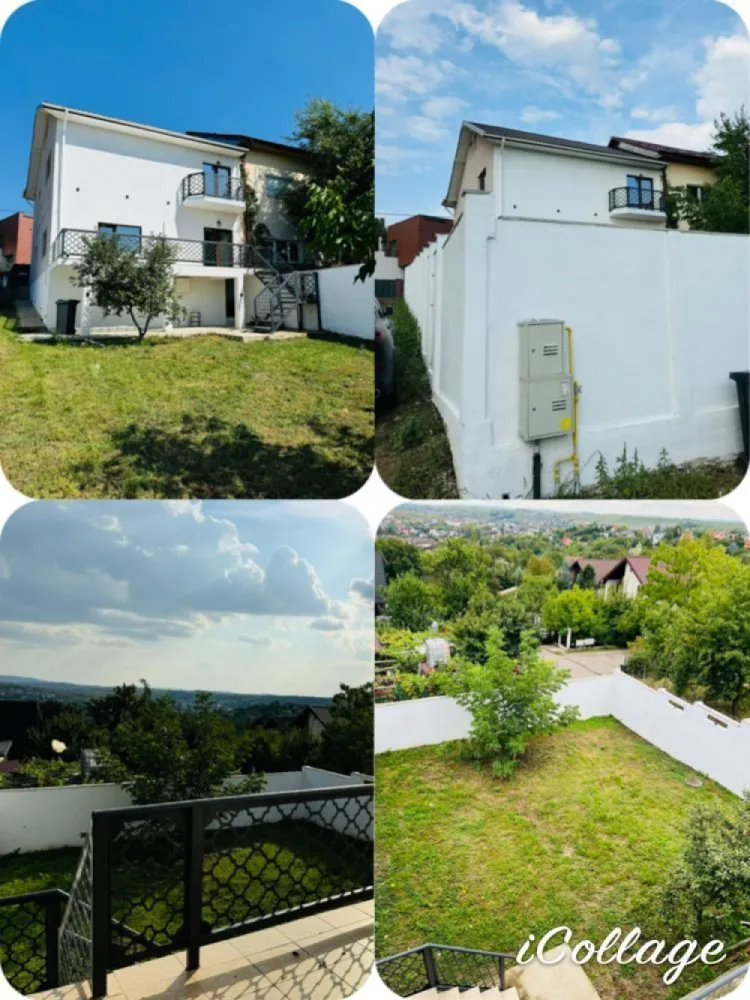 Vila Plopii fara sot, Bucium - Proprietar - 0% Comision

Gard din beton inalt care inconjoara toata curtea.

Locuinta ideala pentru o familie mare, cu Demisol unde se poate locui si mansarda care se poate finisa, practic s-ar putea face inca doua apartamente separate la demisol si in mansarda.

Are curent la 2.20, dar si la 3.80.

Priveliste minunata, Liniste.

Vila deosebită în Bucium, aproape de toate punctele de interes!

Preț: 165000EUR

Descoperă o oază de liniște și confort în inima naturii, cu această vilă superbă situată în Bucium. Cu două căi de acces către oraș și amplasată într-o zonă ferită de zgomot, vila este ideală pentru familii ce își doresc să fie aproape de tot ce contează: Arcadia, școli, grădinițe, magazine, săli de fitness și mănăstiri.

Proprietatea dispune de o terasă mare și 2 balcoane pentru momente de relaxare, iar construcția de înaltă calitate include uși de lemn masiv, parchet din lemn de nuc și finisaje din granit. Casa oferă 4 camere spațioase, 2 băi, un living generos și bucătărie parțial mobilată. Curtea este ideală pentru parcare și recreere, iar troița cu cruce adaugă un aer deosebit locului.

Vecinii sunt liniștiți, iar natura din jur oferă un peisaj încântător, perfect pentru cei care doresc să evadeze din agitația orașului, fiind totodată aproape de toate facilitățile importante.
Mutare imediată!
