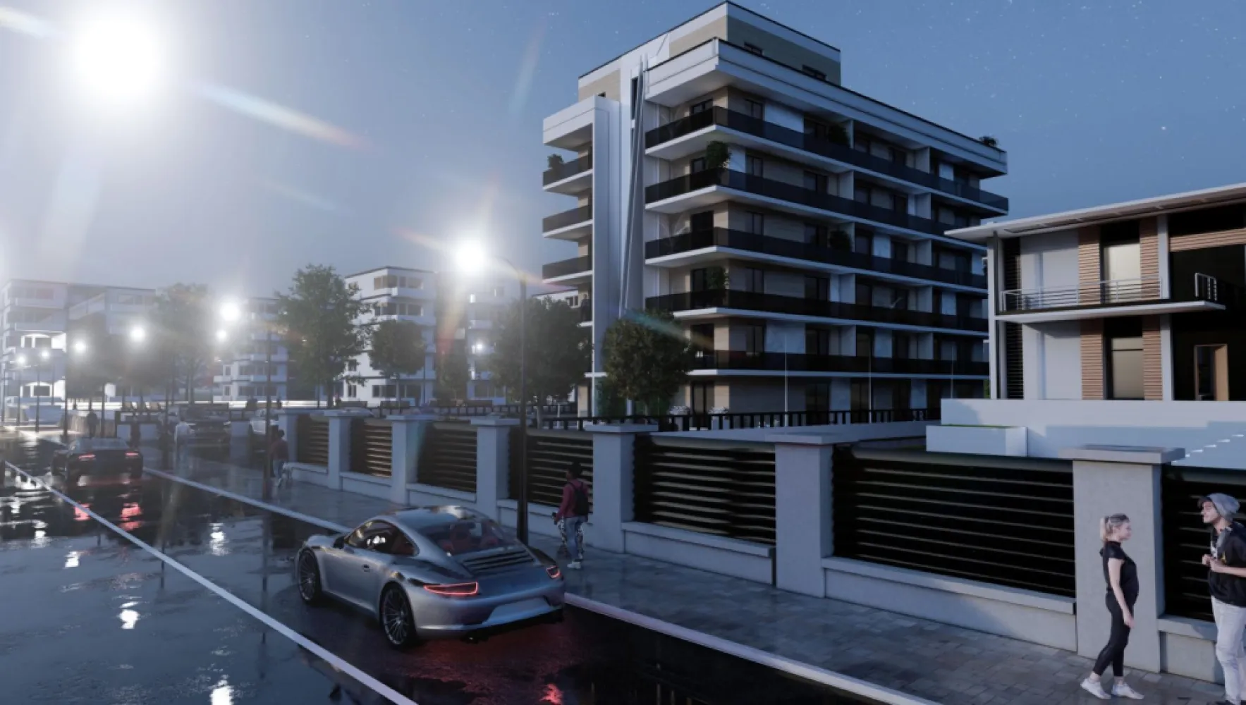 Dezvoltator vinde ap. 2 cam 52 mp Et. 5 An 2023 Comision 0% Mamaia Nord
