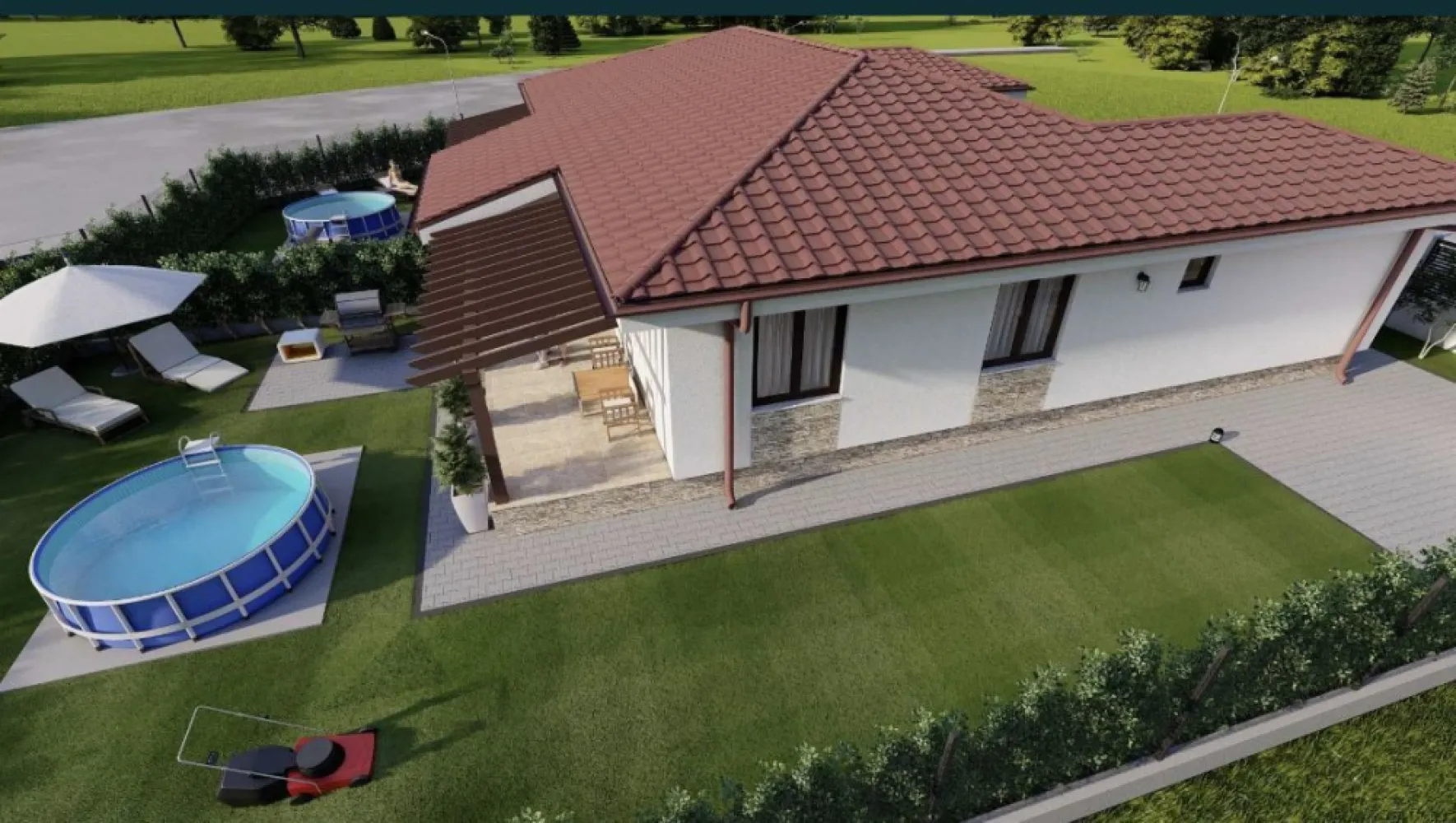 Casa, case semifinisate, la rosu, fundatie, complex rezodential Amati - Oferim spre vânzare case tip parter de diferite dimensiuni in functie de cerintele clientului:

Fundatie cu teren, fundatie 151 mp construit din care 10 mp terasa + teren 580mp = 37000 euro

Casa parter la rosu cu teren 580mp, casa cu suprafata construita 151 mp din care 10 mp terasa + teren 580mp = 56000 euro + termopane 3000 euro

Proiecte in derulare:
Parter 120 mp construit din care 21.8 mp terasa + teren de 600 mp = 94000 euro
Parter cu garaj 144 mp construit din care 7 mp terasa + teren 600 mp =101000 euro
Parter 151 mp construit din care 10 mp terasa + teren 580mp = 108000 euro (posibilitate la rosu 67000 euro)

Casele se vand la stadiul de semifinisat, având un regim de înălțime tip parter, utilitățile in fata casei (apă, energie electrică, canalizare, rds). 
Locuința se predă finisată la exterior (silicat culoare alb), respectiv semifinisată la interior, tencuită și gletuita gata pentru culoare, cu sistem de încălzire prin pardoseala, sapa mecanizata elicopterizata și tamplarie PVC cu profile Rehau, izolatie tavan cu vata mineral de 10 cm, folie anticondens. La exterior locuința se predă cu termoizolație cu polistiren de 10 cm, tencuială decorativă siliconată rezistenta la interperii și tigla.
Casele se regasesc la intrare in Amati, in complex residential, intr-o zona linistita fara trafic, intr-un cartier de case noi la o distanta 2.5 km fata de oras.
Cartier in dezvoltare cu proiecte flexibile dupa dorintele si bugetul clientilor.
La cerere se poate preda cu imprejmuire/gard, pavaj, etc.
Locuintele pot suferi modificari in functie de preferintele clientului.
Pretul afisat este valabil pentru plata din faza de proiect, pretul la finalizarea constructiei este cu 10% mai mare

Pretul este in euro

Pentru detalii:
0 *************** 2