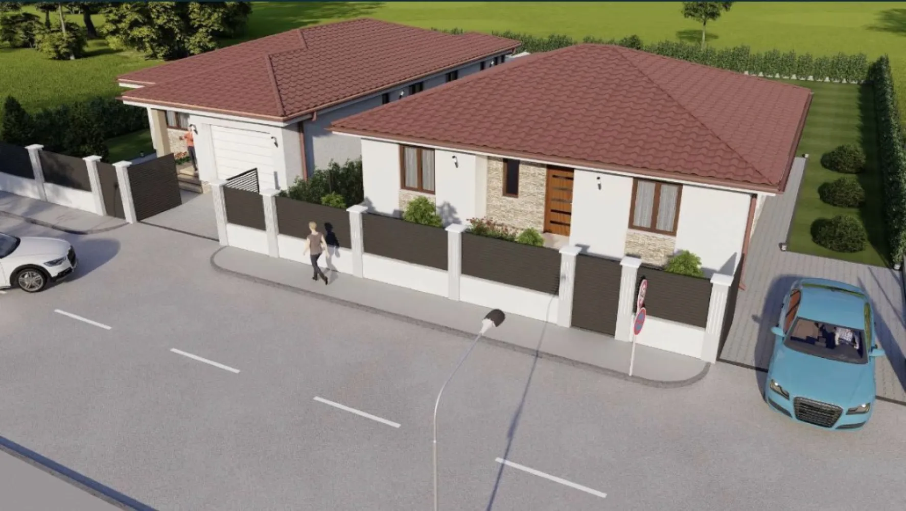 Casa, case semifinisate, la rosu, fundatie, complex rezodential Amati - Oferim spre vânzare case tip parter de diferite dimensiuni in functie de cerintele clientului:

Fundatie cu teren, fundatie 151 mp construit din care 10 mp terasa + teren 580mp = 37000 euro

Casa parter la rosu cu teren 580mp, casa cu suprafata construita 151 mp din care 10 mp terasa + teren 580mp = 56000 euro + termopane 3000 euro

Proiecte in derulare:
Parter 120 mp construit din care 21.8 mp terasa + teren de 600 mp = 94000 euro
Parter cu garaj 144 mp construit din care 7 mp terasa + teren 600 mp =101000 euro
Parter 151 mp construit din care 10 mp terasa + teren 580mp = 108000 euro (posibilitate la rosu 67000 euro)

Casele se vand la stadiul de semifinisat, având un regim de înălțime tip parter, utilitățile in fata casei (apă, energie electrică, canalizare, rds). 
Locuința se predă finisată la exterior (silicat culoare alb), respectiv semifinisată la interior, tencuită și gletuita gata pentru culoare, cu sistem de încălzire prin pardoseala, sapa mecanizata elicopterizata și tamplarie PVC cu profile Rehau, izolatie tavan cu vata mineral de 10 cm, folie anticondens. La exterior locuința se predă cu termoizolație cu polistiren de 10 cm, tencuială decorativă siliconată rezistenta la interperii și tigla.
Casele se regasesc la intrare in Amati, in complex residential, intr-o zona linistita fara trafic, intr-un cartier de case noi la o distanta 2.5 km fata de oras.
Cartier in dezvoltare cu proiecte flexibile dupa dorintele si bugetul clientilor.
La cerere se poate preda cu imprejmuire/gard, pavaj, etc.
Locuintele pot suferi modificari in functie de preferintele clientului.
Pretul afisat este valabil pentru plata din faza de proiect, pretul la finalizarea constructiei este cu 10% mai mare

Pretul este in euro

Pentru detalii:
0 *************** 2