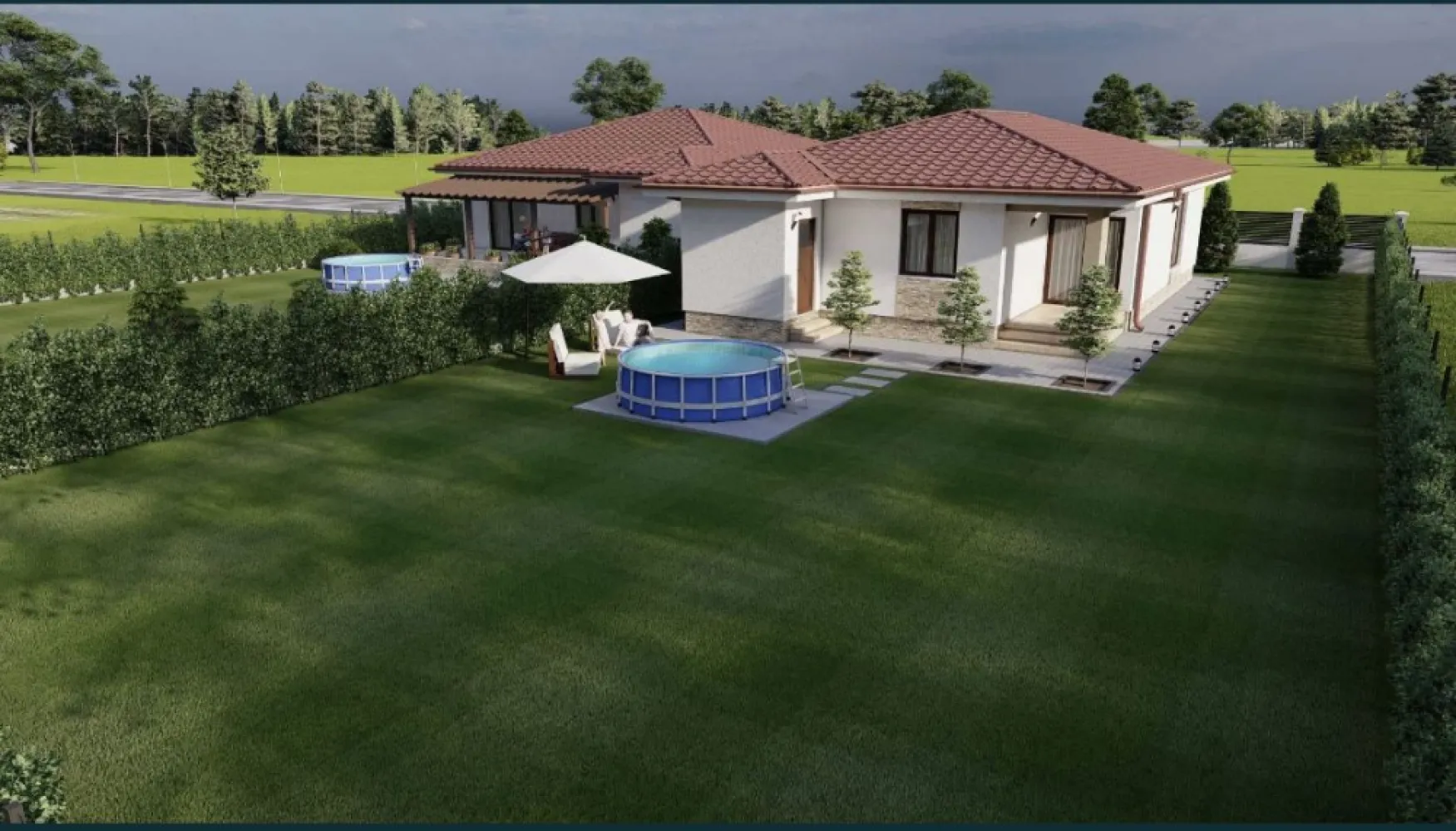 Casa, case semifinisate, la rosu, fundatie, complex rezodential Amati - Oferim spre vânzare case tip parter de diferite dimensiuni in functie de cerintele clientului:

Fundatie cu teren, fundatie 151 mp construit din care 10 mp terasa + teren 580mp = 37000 euro

Casa parter la rosu cu teren 580mp, casa cu suprafata construita 151 mp din care 10 mp terasa + teren 580mp = 56000 euro + termopane 3000 euro

Proiecte in derulare:
Parter 120 mp construit din care 21.8 mp terasa + teren de 600 mp = 94000 euro
Parter cu garaj 144 mp construit din care 7 mp terasa + teren 600 mp =101000 euro
Parter 151 mp construit din care 10 mp terasa + teren 580mp = 108000 euro (posibilitate la rosu 67000 euro)

Casele se vand la stadiul de semifinisat, având un regim de înălțime tip parter, utilitățile in fata casei (apă, energie electrică, canalizare, rds). 
Locuința se predă finisată la exterior (silicat culoare alb), respectiv semifinisată la interior, tencuită și gletuita gata pentru culoare, cu sistem de încălzire prin pardoseala, sapa mecanizata elicopterizata și tamplarie PVC cu profile Rehau, izolatie tavan cu vata mineral de 10 cm, folie anticondens. La exterior locuința se predă cu termoizolație cu polistiren de 10 cm, tencuială decorativă siliconată rezistenta la interperii și tigla.
Casele se regasesc la intrare in Amati, in complex residential, intr-o zona linistita fara trafic, intr-un cartier de case noi la o distanta 2.5 km fata de oras.
Cartier in dezvoltare cu proiecte flexibile dupa dorintele si bugetul clientilor.
La cerere se poate preda cu imprejmuire/gard, pavaj, etc.
Locuintele pot suferi modificari in functie de preferintele clientului.
Pretul afisat este valabil pentru plata din faza de proiect, pretul la finalizarea constructiei este cu 10% mai mare

Pretul este in euro

Pentru detalii:
0 *************** 2