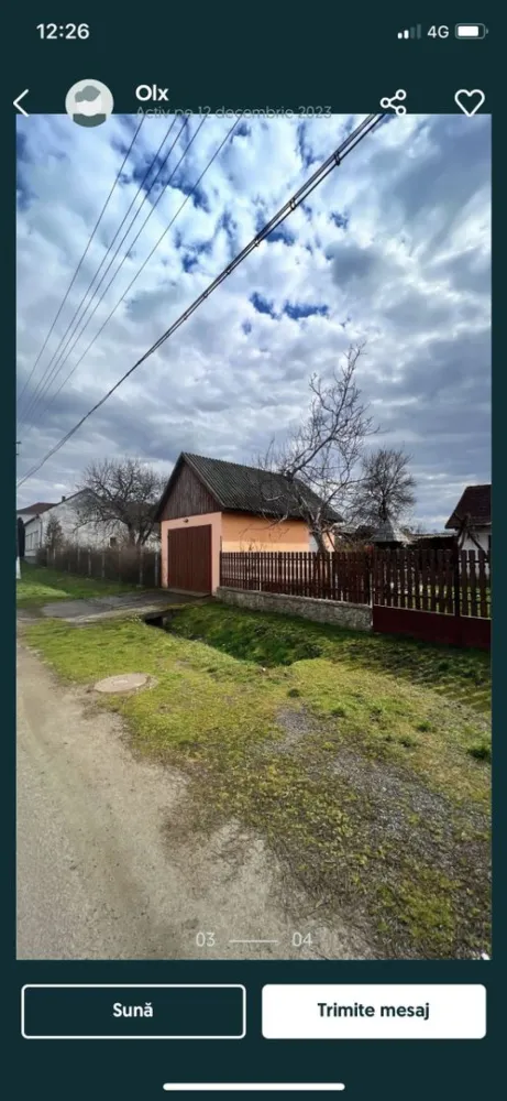 Casa de vanzare - Casa de vanzare in zona centrala, linistita cu toate utilitatile la strada. Centru de permanenta si farmacia la 500m !
Suprafata totala de 978 mp cu constructie anexa, garaj si livada !