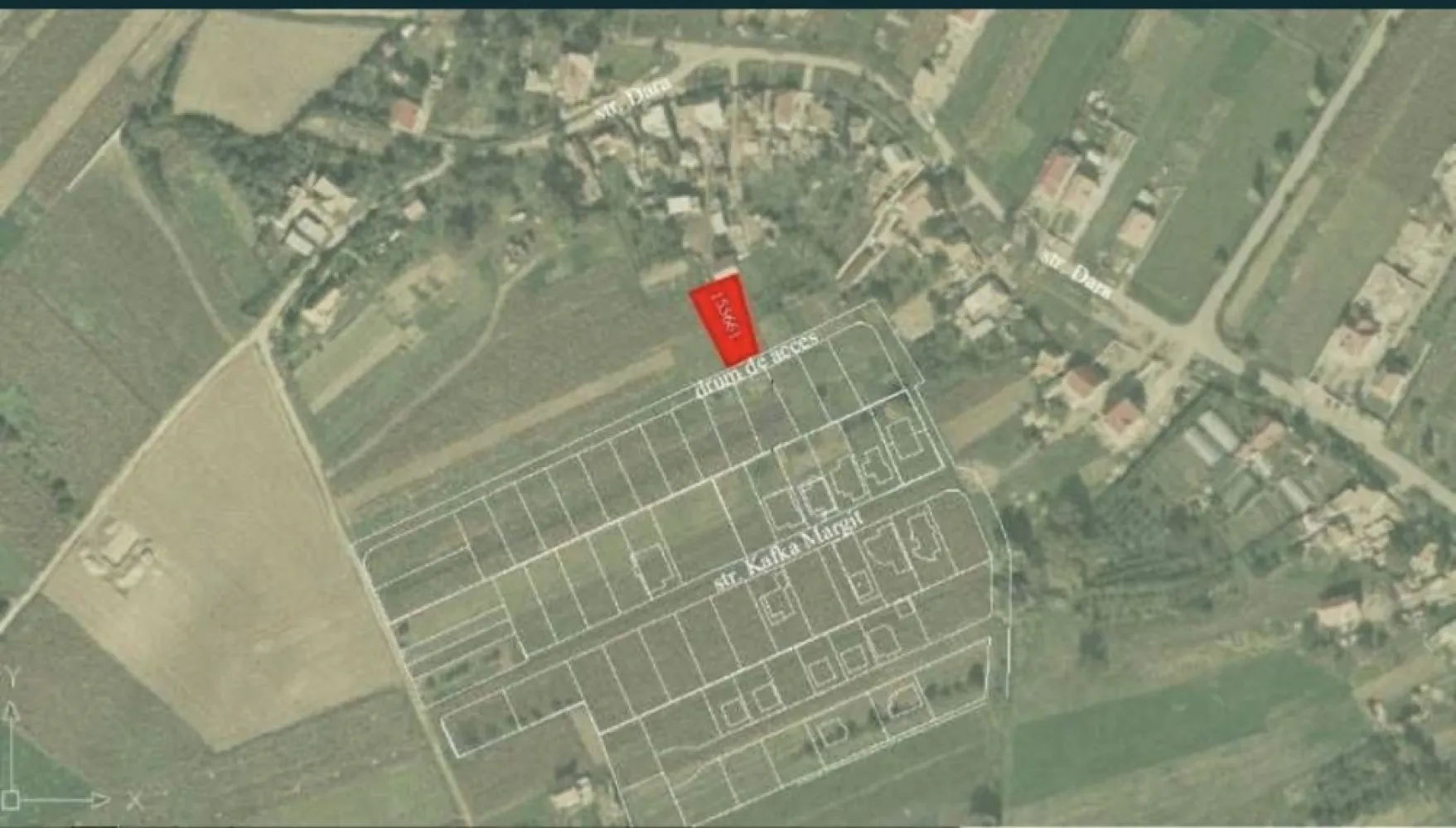 Teren intravilan,676 mp, zona strazii Dara - Vand teren intravilan, zona strazii Dara, cu utilitati in apropiere, cu o suprafata de 676 mp.