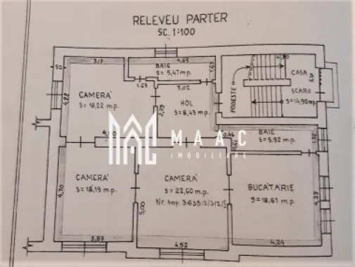 Casa cu 4 apartamente / 9 camere | Ultracentral | Curte