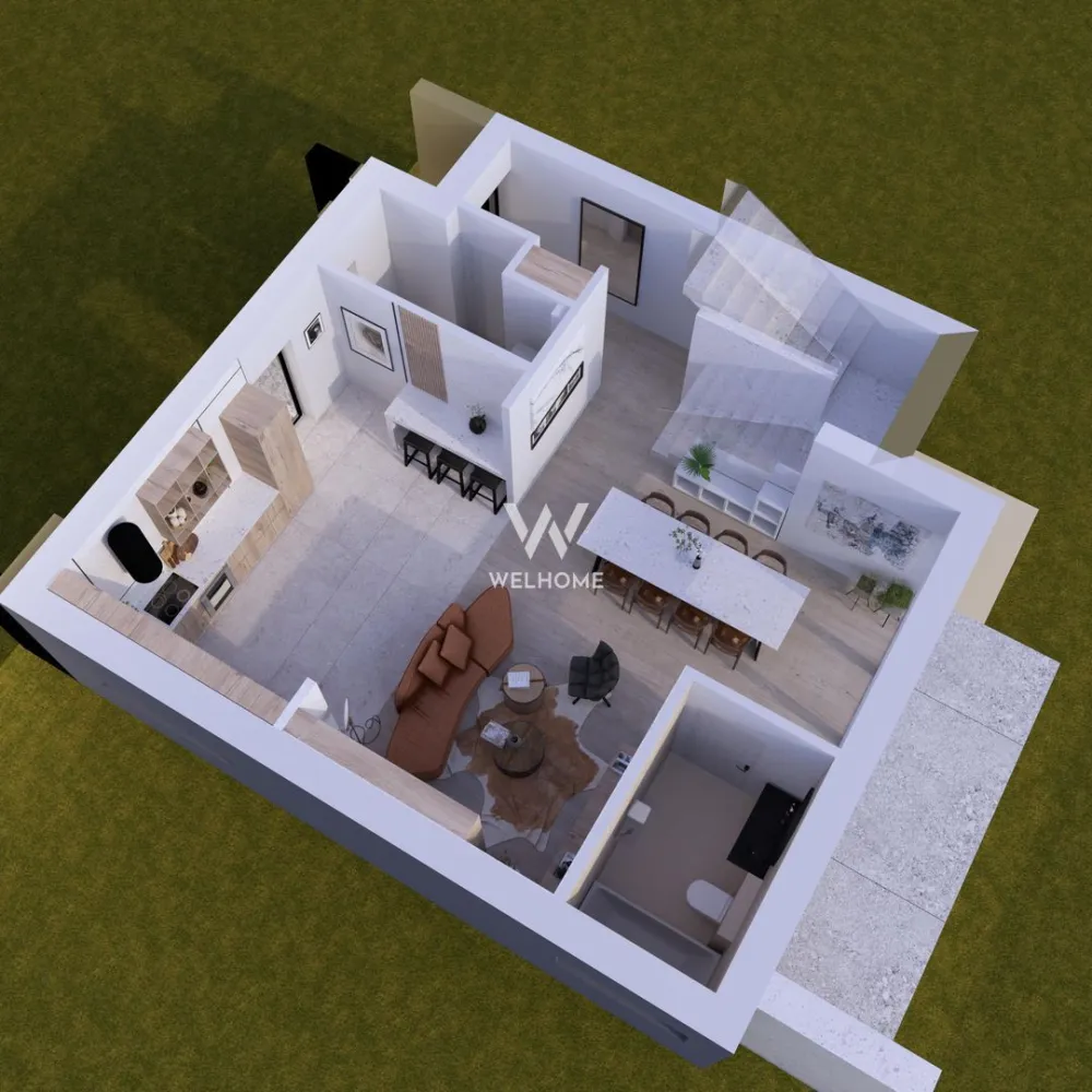 Duplex de vanzare-proiect nou-Sura Mica,Sibiu