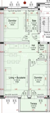 Apartament 3 camere, priveliste deosebita-Zona de VEST, Sibiu