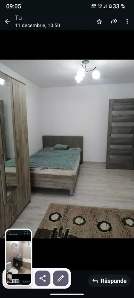 Vând apartament 3 camere + living, Mărăști, finisat. - Vând apartament la cheie, complet utilat, finisat, în cartierul Mărăști, zona Kaufland -căminele studențești, 63 mp, etajul 2 din 4. E compus din 3 dormitoare, spațiu de luat masa generos (living), o baie, două balcoane. Beneficiază de parcare de la primărie. Se poate vinde cu preluare de chiriași, foarte buni. Zonă
 liniștită, cu multă verdeață, aproape de Iulius mall, școli și mijloace de transport în comun.
