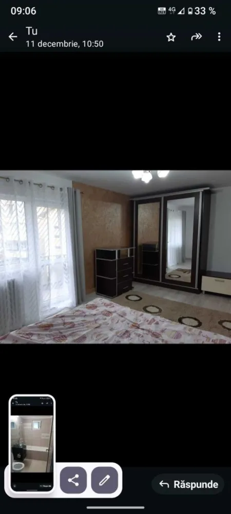 Vând apartament 3 camere + living, Mărăști, finisat. - Vând apartament la cheie, complet utilat, finisat, în cartierul Mărăști, zona Kaufland -căminele studențești, 63 mp, etajul 2 din 4. E compus din 3 dormitoare, spațiu de luat masa generos (living), o baie, două balcoane. Beneficiază de parcare de la primărie. Se poate vinde cu preluare de chiriași, foarte buni. Zonă
 liniștită, cu multă verdeață, aproape de Iulius mall, școli și mijloace de transport în comun.