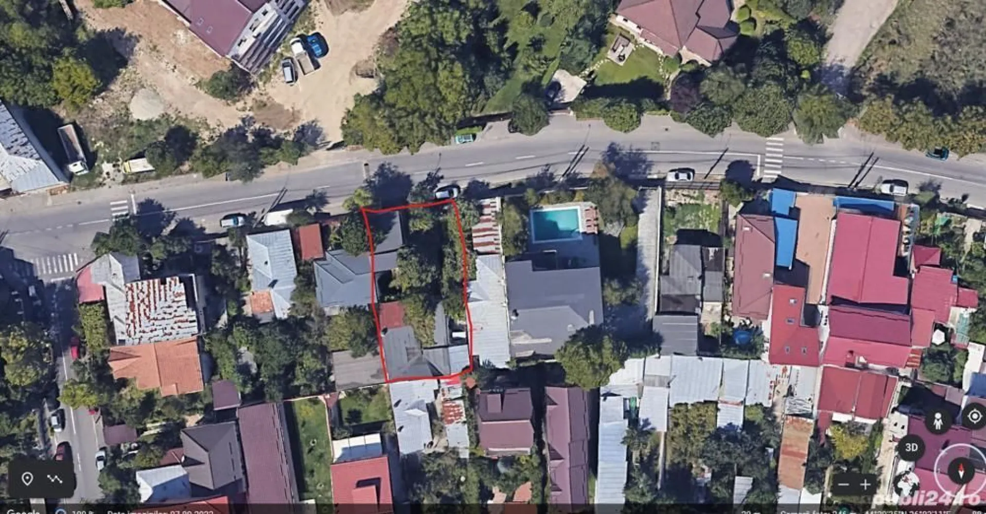 Vand casă cu teren. - URGENT !!!
Vând casă cu teren de 345 mp ,pe Stada Neajlovului ,Nr 66 ,Sect 1 Bucureşti, PROPRIETAR, deschiderea imobilului 
 față( Stradal) lățime 11,81mp ,spate 11,27mp, lungime 29,68 mp .Locuință în formă de U,casa are 4 camere,2 bai ,un Grup Sanitar şi o constructie de casă Garaj cu etaj neterminat.
 C1+C2+C3 Hol-12,6 mp ,1) Cameră-15,8 mp, 2) Cameră-18 mp, 3) Cameră-14,5 mp, 1) Baie 6,1 mp, Bucătărie -13 mp; 4) Cameră-10,7 mp, 2) Baie-4,2 mp, Grup Sanitar-2,2mp .
 C4 O construcție de casă cu etaj Garaj Suprafața - 48 mp.Neterminată
Utilitati = gaze ,curent ,canalizare,tv și internet .Cadastru și Intabulare la zi.
 Pret pe mp 609 E . NEGOCIABIL