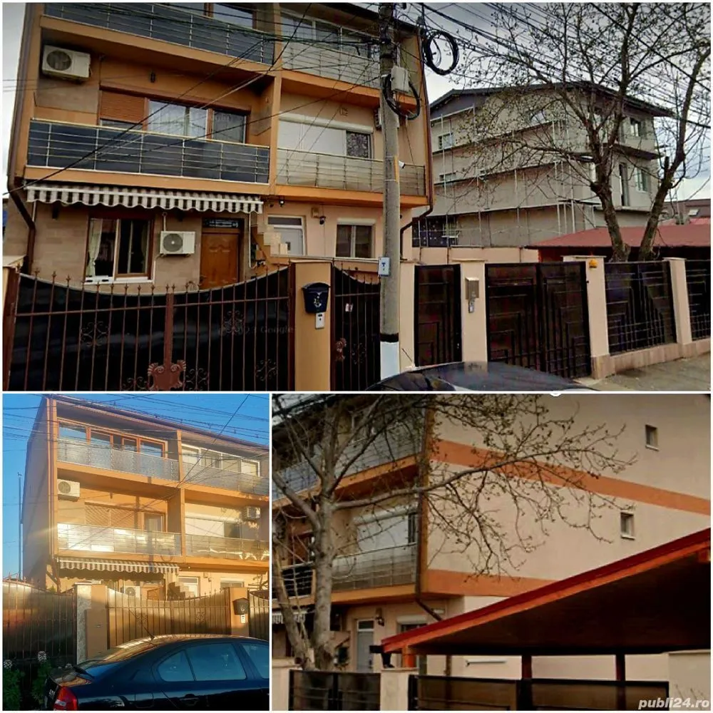 Proprietar vând Duplex în București sector 3, mobilat și utilat complet, cartier exclusiv de case - Proprietar vând Duplex în București sector 3, mobilat și utilat complet, situat într-un cartier compus exclusiv de case (unele construite recent, alte mai vechi), însă într-o zonă liniștită, pe o stradă cu puțin trafic auto, aproape de Parcul Pantelimon din Șoseaua Gării Cațelu - Cartierul 23 August 
(P+1+M 219 mp construiti 187 mp utili) Preț 289900 euro.

Ești în cautarea unei case mult mai spațioase, gata sa te muți în ea, fiind
deja mobilată și utilată ? Vei beneficia de o suprafață căreia îi vei da întrebuințare la alte standarde decât unui simplu apartament mare dintr-un bloc, fie el și unul nou.

Referințe despre imobil:
- a fost construit în intervalul 2009-2010 și dat în folosință la începutul anului 2011;
- suprafața desfasurata este 219 mp (P+1+M) + pod circulabil 30mp, 125 mp teren, amprenta casa 73 mp + 52 curte (25 mp în partea din față și 27 mp în spate); 
 - imobilul este decomandat și are suprafața utilă de 187 mp având următoarea componență: 4 dormitoare mari (19-20mp), 1 living cu zonă de dining (37mp), 1 bucatarie (11 mp), 3 băi (1 grup sanitar 3mp la parter, 1 baie de 6mp care are cabină de duș la etaj și 1 baie de 5mp cu cadă la mansardă);
- structura este din beton cu caramidă, înălțimea de la parter este de 3m, iar etajul si mansarda 2,75m;
-tâmplăria și geamurile de termopan sunt premium de culoare alb, cu obloane în culoarea stejarului;
- ușa metalică de la intrare are 
luminator deasupra și grilaj, gamă premium, de culoarea lemnului de stejar, brand Maco-model Nobila L+;
- atât fațada (la parter integral și la etaje parțial), cât și zidurile gardului sunt placate cu gresie de exterior tip piatră; 
- curtea este pavată cu gresie tip piatră;
- acoperiș tiglă metalică;
- vopsea exterioră decorativă premium, foarte bine întreținută;
- dispune de centrală termică pe gaz, înlocuită în anul 2023, brand Immergas, model Victrix Tera 32;
- generator electric diesel cu pornire automata, montat în curtea din față;
- corpuri de iluminat exterioare pe fațadă și garduri;
- două copertine actionate electric la gradina din fața și cea din spate;
- dispune de aparate de aer condiționat în fiecare cameră, inclusiv în bucatarie;
- uși premium, parchet stratificat, gresie plăci mari, faianță porțelantă, obiecte sanitare, prize și întrerupătoare modulare Gewiss;
- sistem de supraveghere video, alarmă, videointerfon pe fiecare etaj, poartă cu telecomandă;
- mobiler din lemn masiv, brand Mobexpert, gamă Louis Philippe;
- canapele și fotolii piele naturală maro închis brand Mobexpert;
- covoare, perdele, galerii, tapet achiziționate din Mobexpert;
- bucătărie pe comanda din lemn masiv, utilată cu aparatură Franke si Electrolux;
- lustre si corpuri de iluminat marca Eglo;
- mobiler de gradină Mobexpert;

Planul casei:
Parter - hol acces, bucătărie, living+dining, wc de serviciu, camară, casa scarii;
Etaj - 2 dormitoare (fiecare cu balcon) + o baie cu cabină de duș + un dressing; 
Mansarda - 2 dormitoare, cel de la stradă are terasă închisă în sticlă cu uși glisante și cu mobilier de gradină, iar cel de pe spate are balcon + o baie cu cadă
Podul - are mobilier, chiuvetă, calorifer, fereastra Velux

Puncte de reper:
Cartier 23 August Șoseaua Gării Cațelu Dedeman Pantelimon 
Lacul Pantelimon Parcul Pantelimon Hala Laminor Republica, P-ța 23 August, Carrefour Pantelimon (fost Cora), Mobexpert Pantelimon, Brico Depot, Rams Business Center, Școli de stat nr. 78, nr. 67, nr. 47, Grădinița de stat nr.187, Școala privată ISB - International School of Buchares Kaufland și Lidl din B-dul Basarabia, acces rapid pe str.Drumul Intre Tarlale catre Titanul Nou B-dul Pallady, Școala privată ICHB ( Liceul International de Informatica Bucuresti) foarte aproape de ieșirea spre: Autostrada Soarelui orașul Pantelimon Cernica Brănești, cât și către Centura Bucureștiului.

Mijloace de transport public în proximitate:
- Metrou Magistrala M1 stația Pantelimon sau Republica
- Autobuze 246 și 103

Duplex-ul este pretabil atât ca locuință familială, cât și ca sediu pentru firmă,  putându-se transforma cu ușurinta în grădiniță, after school, cabinet medical, cabinet notarial de avocatură, birou de arhitectură sau ca și investiție imobiliară care poate fi ulterior închiriată.

Prețul este 289900 euro, ușor negociabil. 
Este un preț rezultat ca urmare a unei analize de specialitate avându-se în vedere prețul terenului în zona de referință, costul manoperei și a materialelor de construcție, a îmbunătățirilor de care dispune, cât și a tarifelor practicate pe piața imobiliară în cazuri similare pe o distanță rezonabilă ca proximitate. 

De preferat ar fi să fiu contactat direct de cumparator.

Uităte-te și la poze! 
Iar dacă vrei o schimbare și iți place CONTACTEAZA-NE!