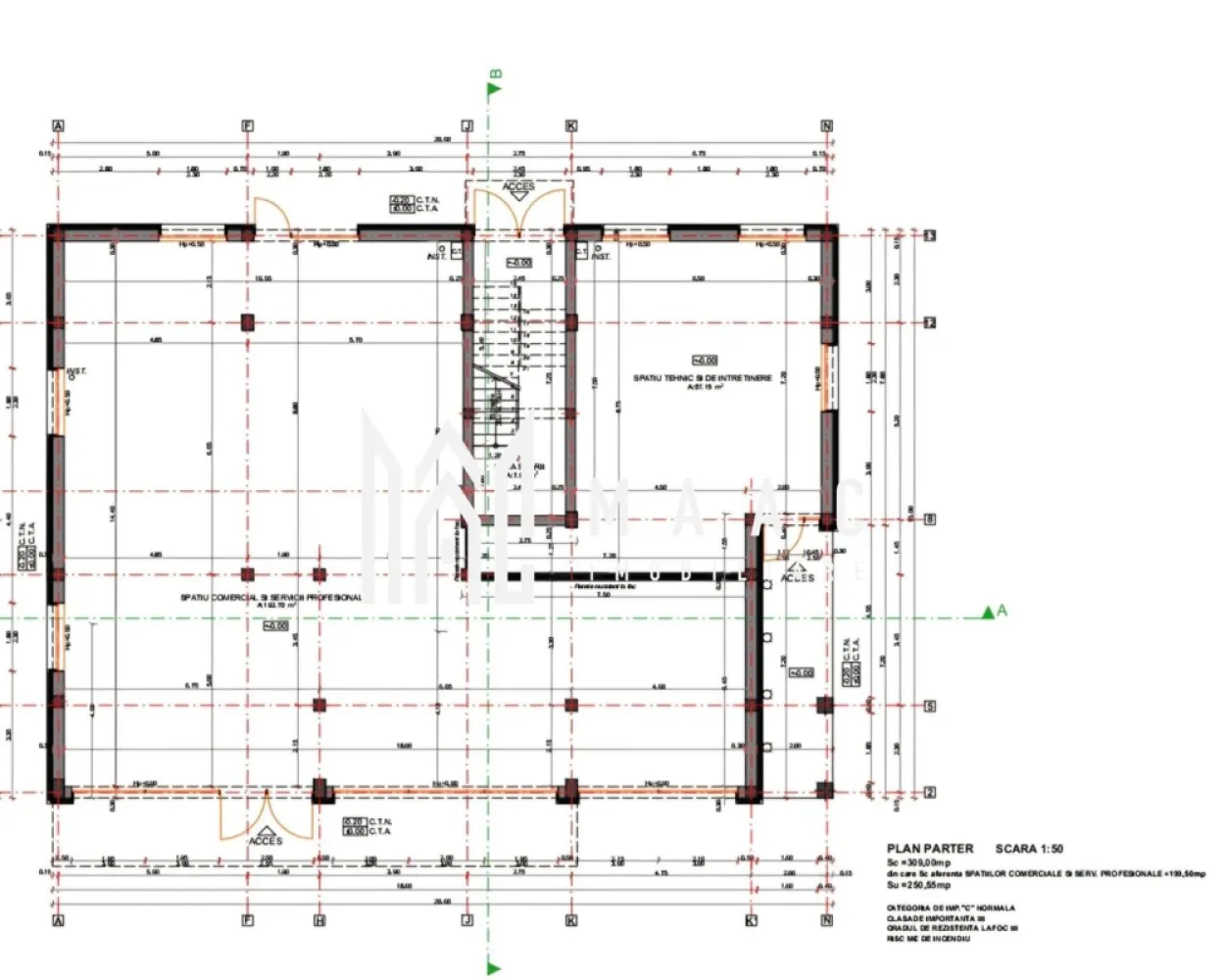 Spatiu comercial | 193 mp utili | Cartierul Arhitectilor - MAAC Imobiliare vă propune spre vânzare un spațiu comercial / spațiu de birouri cu suprafață utilă de 193 mp, potrivit pentru o gamă variată de activități economice și profesionale. Proprietatea reprezintă o oportunitate pentru antreprenori și investitori care își doresc un spațiu adaptabil, într-o construcție nouă.

Spațiul este ideal pentru:
-Cabinet stomatologic
-Medicină de familie
-Salon de înfrumusețare
-Spațiu de birouri
-Alte activități comerciale sau de servicii

Imobilul se află în construcție, oferind flexibilitate maximă în ceea ce privește compartimentarea interioară și personalizarea finisajelor, în funcție de cerințele și specificul activității viitorului proprietar. Această etapă permite optimizarea spațiului pentru flux operațional eficient și organizare adaptată domeniului de activitate.

Spațiul este disponibil atât integral, cât și împărțit în două unități mai mici, ceea ce oferă opțiuni multiple de achiziție și exploatare.

Pentru mai multe informații sau pentru programarea unei vizionări, vă rugăm să menționați telefonic ID CP2706772.