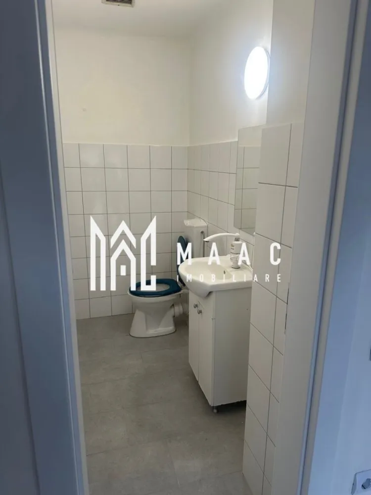 Spatiu de inchiriat | Pretabil afaceri diverse | Turnisor - Spațiu modern de închiriat – 88 mp – Zona Turnișor, Sibiu Maac Imobiliare prezinta o oportunitate excelentă pentru afacerea ta! Închiriem un spațiu multifuncțional situat într-o zonă accesibilă și liniștită din cartierul Turnișor, Sibiu – ideal pentru depozitare, birouri, mică producție sau activități de distribuție. Suprafață totală: 88 mp, compartimentată eficient astfel: Hală depozitare – 57 mp 2 birouri + grup sanitar + hol – 31 mp Facilități și avantaje: Acces facil pentru autoturisme și microbuze Parcări disponibile în curtea interioară Spațiu curat, bine întreținut, cu intrare separată Locație bine conectată la principalele artere de circulație ale orașului Acest spațiu este alegerea perfectă pentru antreprenorii care caută un loc funcțional, sigur și ușor accesibil pentru desfășurarea activității. Pentru mai multe detalii va rugam specificati telefonic ID: CP2706700