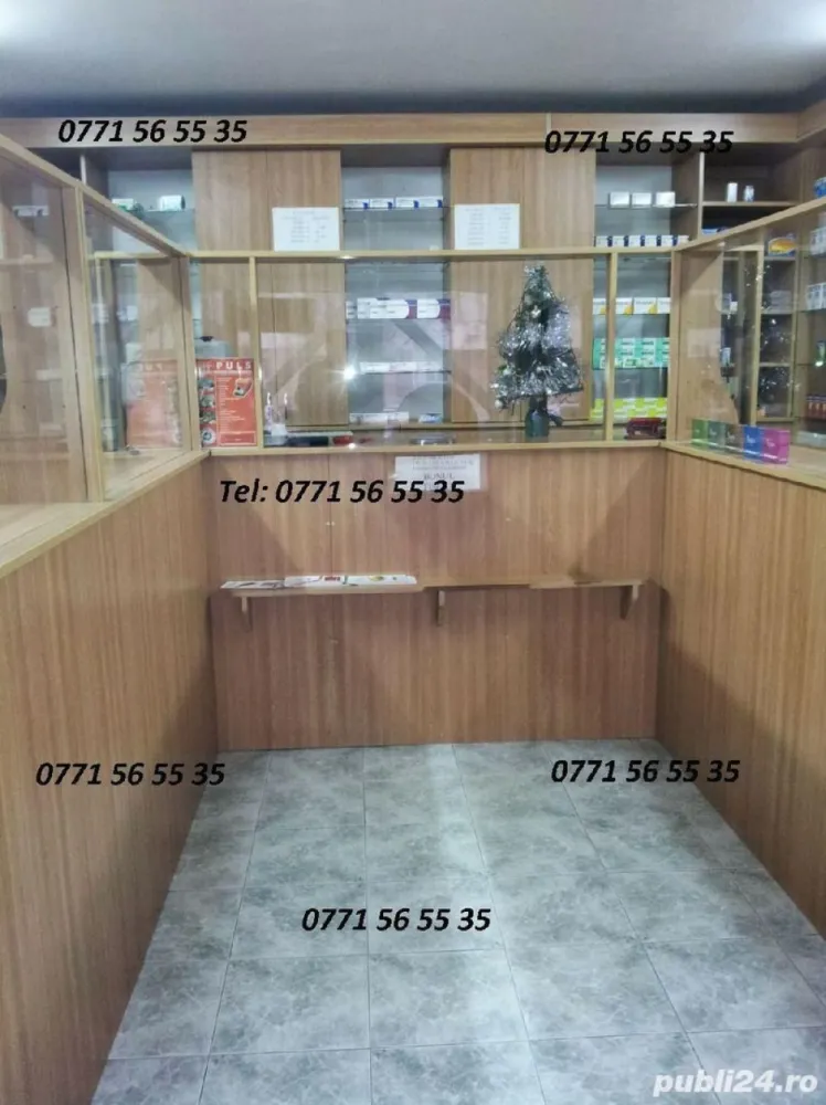 spatiu comercial - spatiu comercial cca 50 mp utili , racordat la toate utilitatile . Piata Muncii / Calea Calarasilor , sector 3 , Bucuresti . A functionat si este dotat ca farmacie . 
localizat exact pe harta - vizionare cu goole maps street view pentru pozitionare si filmare exterioara
Pentru interior , fotografii in privat prin whatsapp