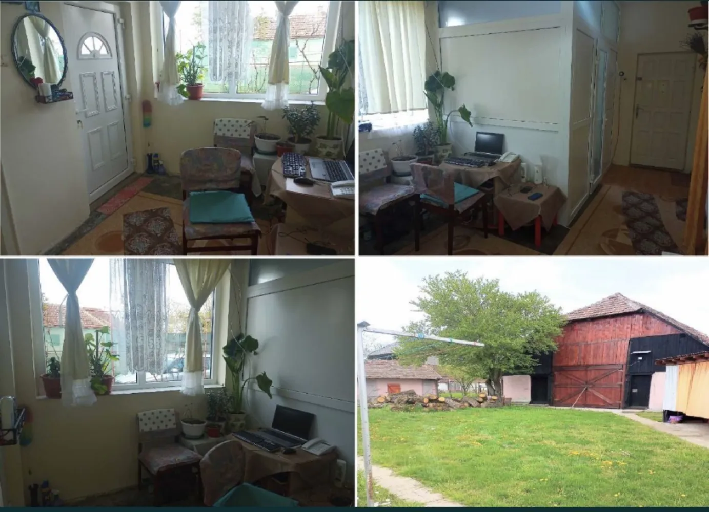 Casa de schimbare sau schimb cu apartament - Proprietar persoană fizică, vând (sau schimb cu apartament în Satu Mare şi eventual ofer diferenţa în Euro la înţelegere), casă din cărămidă cu fundaţie din beton, situată la 15 Km depărtare de Satu Mare, în sat Tătăreşti, Comuna Viile Satu Mare, drum nou foarte bun, complet reabilitat în urmă cu un an de zile. Casa are 3 camere cu o suprafaţă utilă de 105m², dotată cu sobe din teracotă, aer condiţionat Ferroli de 12000 BTU, montat în 2023, toaletă de serviciu în casă situată separat de baia mare (la fel situată în casă) care este dotată cu boiler mixt curent+lemne, cadă acryl, chiuvetă etc.(casa este construită în anul 1975).
Casa este racordată la apă curentă şi canalizare şi are internet, telefonie şi TV prin fibră optică de la Digi.
Proprietatea are o suprafaţă totală de 30 Ari, sunt practic 3 locuri de casă(casa propriuzisă şi încă 2 locuri de casă în stânga şi în dreapta casei iar unul dintre locuri are canalizare separată)şi are un front la stradă de 60m.
Strada pe care se află proprietatea este asfaltată şi se află la aprox. 250m distanţă de drumul principal care traversează localitatea, deci este o stradă liniştită(în partea stângă a proprietăţii se află o casă de rugăciune).
Casa are beci sub cămară, are terasă, bucătărie de vară,şură mare renovată recent, prevăzută în interior cu un grajd transformat în magazie de scule, garaj din lemn cu fundaţie din beton, fântână cu apă potabilă care poate fi folosită la udatul grădinii(fără a fi contorizată), coteţe de porci şi găini din cărămidă, afumătoare, geamuri termopan la jumătate din casă(inclusiv uşa de intrare principală)…
Gospodăria este prevăzută cu absolut toate sculele necesare întreţinerii proprietăţii(inclusiv diferite maşini de tuns iarba pe benzină etc.).
Ȋn şură sunt lemne de foc destule pentru cel puţin încă 3 ani de zile.
Proprietatea este cu absolut toate actele la zi, fără sarcini. Ȋn grădină sunt pomi fructiferi şi viţă de vie.
Casa se vinde mobilată şi utilată la înţelegere, sunt toate condiţiile de trai ca şi într-un apartament(TV-uri moderne, maşină de spălat haine,maşină de spălat vase cu 1 an vechime etc.).
Casa se află pe Str.Morii Nr.179, Sat Tătăreşti.
TELEFON 07*******06