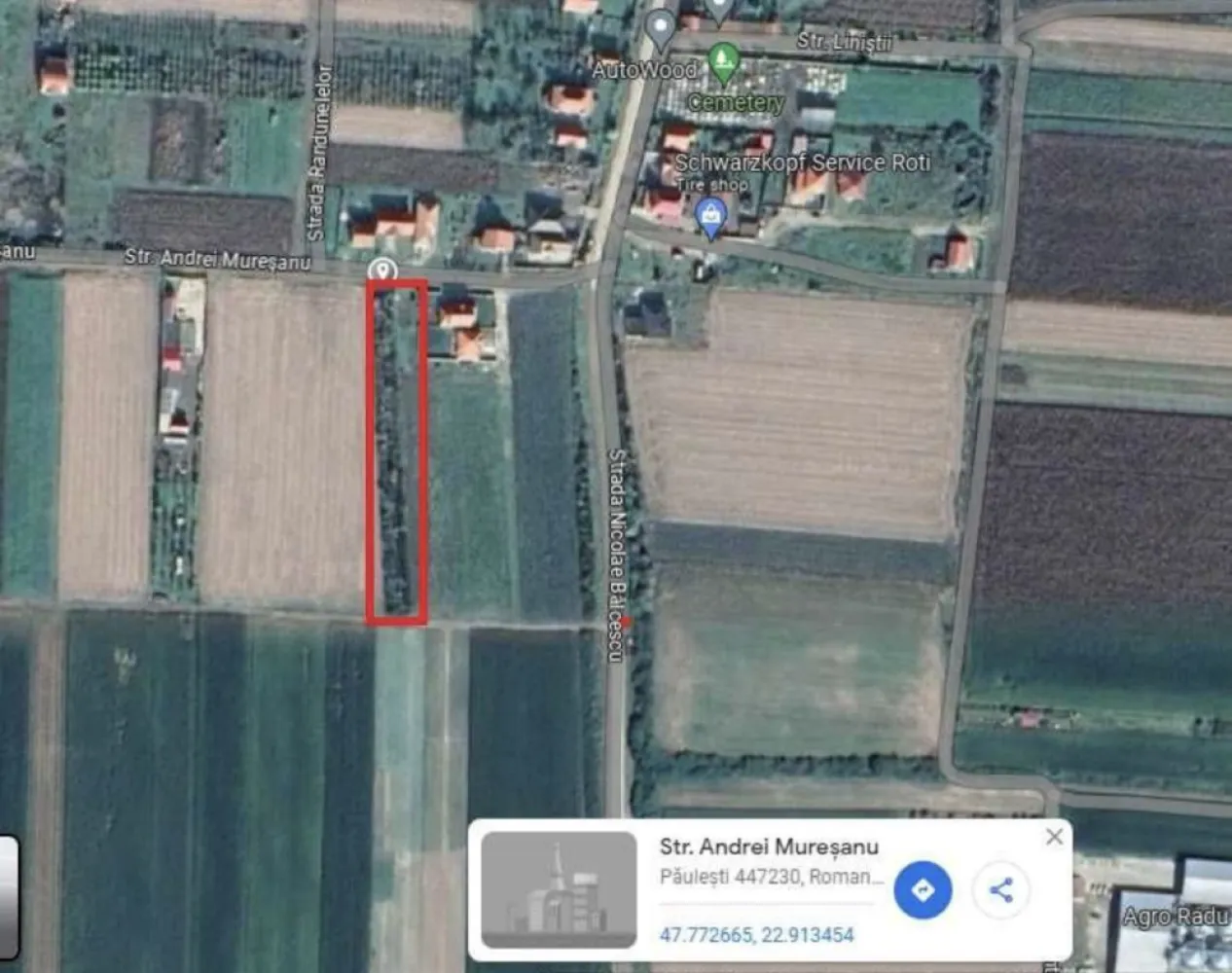 De vanzare teren intravilan Paulesti 40 ari - De vanzare teren intravilan Paulesti 40 ari. 2800 euro/ARI neg.
24m front
Mai multe info. la telefon.

Multumesc!