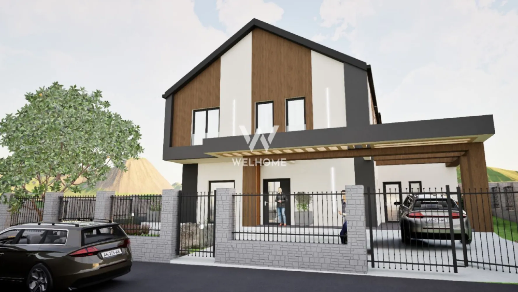 Casă single modernă, eficientă energetic și curte generoasă - Vă prezentăm o casă single cu arhitectură modernă, concepută pentru confort și eficiență, situată într-o zonă liniștită, ideală pentru un stil de viață echilibrat.

Proprietatea are o suprafață utilă de 130 mp, este amplasată pe un teren de 360 mp, beneficiind de o curte liberă de aproximativ 180 mp, perfectă pentru relaxare, grădină sau spațiu de joacă.

Locuința este dispusă pe regim de înălțime P+1 și este compartimentată astfel:

Parter:
-living generos cu zonă de dining
-bucătărie separată
-baie
-spațiu de depozitare

Etaj:
-3 dormitoare, dintre care dormitorul matrimonial dispune de baie proprie și dressing
-2 băi (una aferentă dormitorului matrimonial)
-hol

Dotări și avantaje:
-încălzire în pardoseală
-pompă de căldură
-ferestre cu 3 foi de sticlă
-placă de beton peste etaj
-pod pentru depozitare

Imobilul este racordat la toate utilitățile: apă, canalizare și curent electric.

Predare: la alb la interior (cu posibilitate de predare „la cheie”)
Termen estimativ: sfârșitul anului

Preț: 210.000 € + TVA
Telefon: 0743030351

O locuință modernă, bine gândită, ideală pentru o familie care caută spațiu, confort și eficiență energetică.