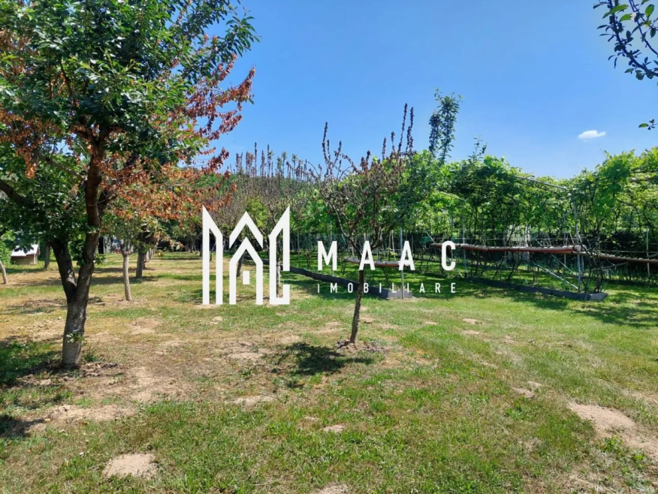 Teren | Intravilan 2.166 Mp | Construcție existenta | Pădurea Dumbrava - MACC Imobiliare vă propune spre vânzare un teren intravilan amplasat într-o zonă naturală deosebit de liniștită, în Tropinii Noi, Sibiu, la doar 10 minute de orașul Sibiu și 5 minute de comuna Rășinari, în apropierea Pădurii Dumbrava – un cadru ideal pentru relaxare și retragere din agitația urbană.

Caracteristici teren:

Suprafață totală: 2.166 mp (compus din două parcele alăturate, fiecare de 1.083 mp)

Teren intravilan, cu încadrare pentru construcție de casă de vacanță

Construcție existentă pe una dintre parcele: 35,75 mp, formată din 2 camere, cu posibilitate de mansardare – ideală pentru locuire temporară sau extindere ulterioară

Acces dublu: atât dinspre strada principală, cât și lateral

Drum de acces neasfaltat

Utilitățile nu sunt pe teren, dar pot fi aduse cu ușurință de la strada principală

Împrejmuit cu gard viu

În zonă există intenție de elaborare PUZ – detalii suplimentare la cerere

Pentru mai multe informații sau pentru a programa o vizionare, nu ezitați să ne contactați ID :CP2618354