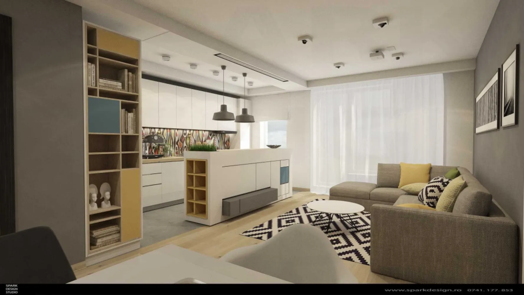 THE PARK Tineretului, 4 camere + 2 parcari + 1 boxa (propietar) - Complex The Park Apartments - paza 24/24, loc de joaca, Mega

Apartamentul se afla la etajul 5/12 intr-un bloc construit in anul 2014, confort 1, cu o suprafata utila de 92.63mp. + 1 boxa de 3,38 mp + 2 parcari subterane in tandem.

Centrala termica proprie, aere conditionate, electrocasnice, mobilier incluse.

Se vinde mobilat/utilat complet.