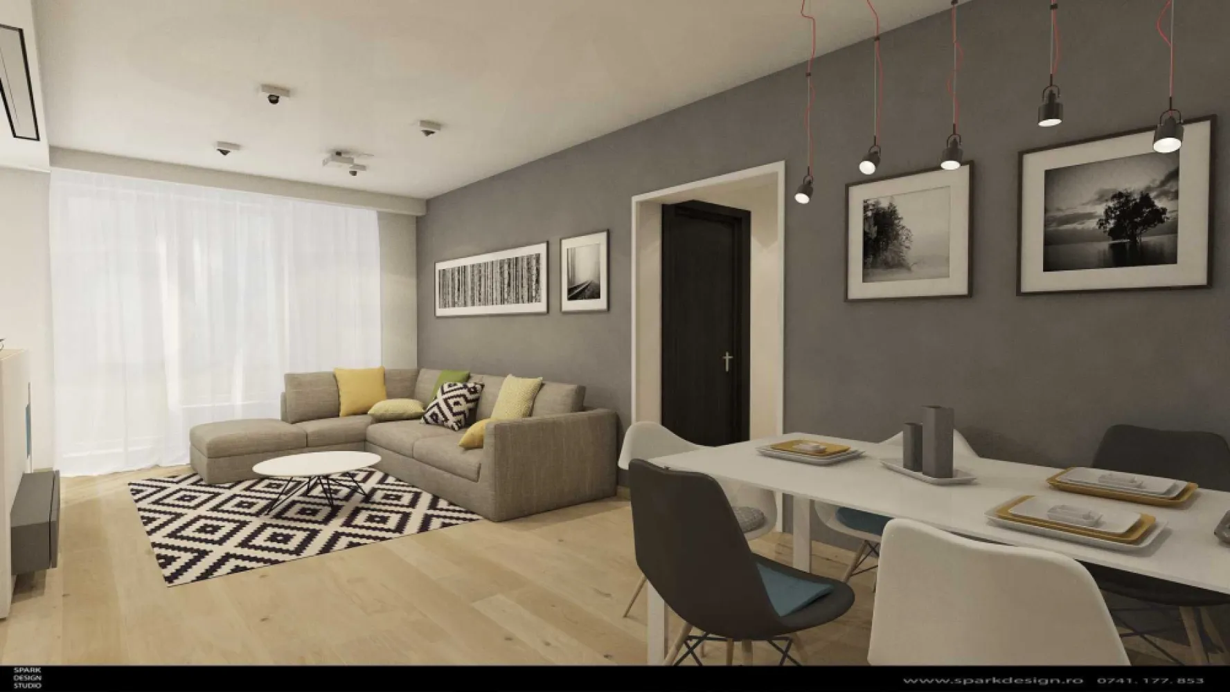 THE PARK Tineretului, 4 camere + 2 parcari + 1 boxa (propietar) - Complex The Park Apartments - paza 24/24, loc de joaca, Mega

Apartamentul se afla la etajul 5/12 intr-un bloc construit in anul 2014, confort 1, cu o suprafata utila de 92.63mp. + 1 boxa de 3,38 mp + 2 parcari subterane in tandem.

Centrala termica proprie, aere conditionate, electrocasnice, mobilier incluse.

Se vinde mobilat/utilat complet.