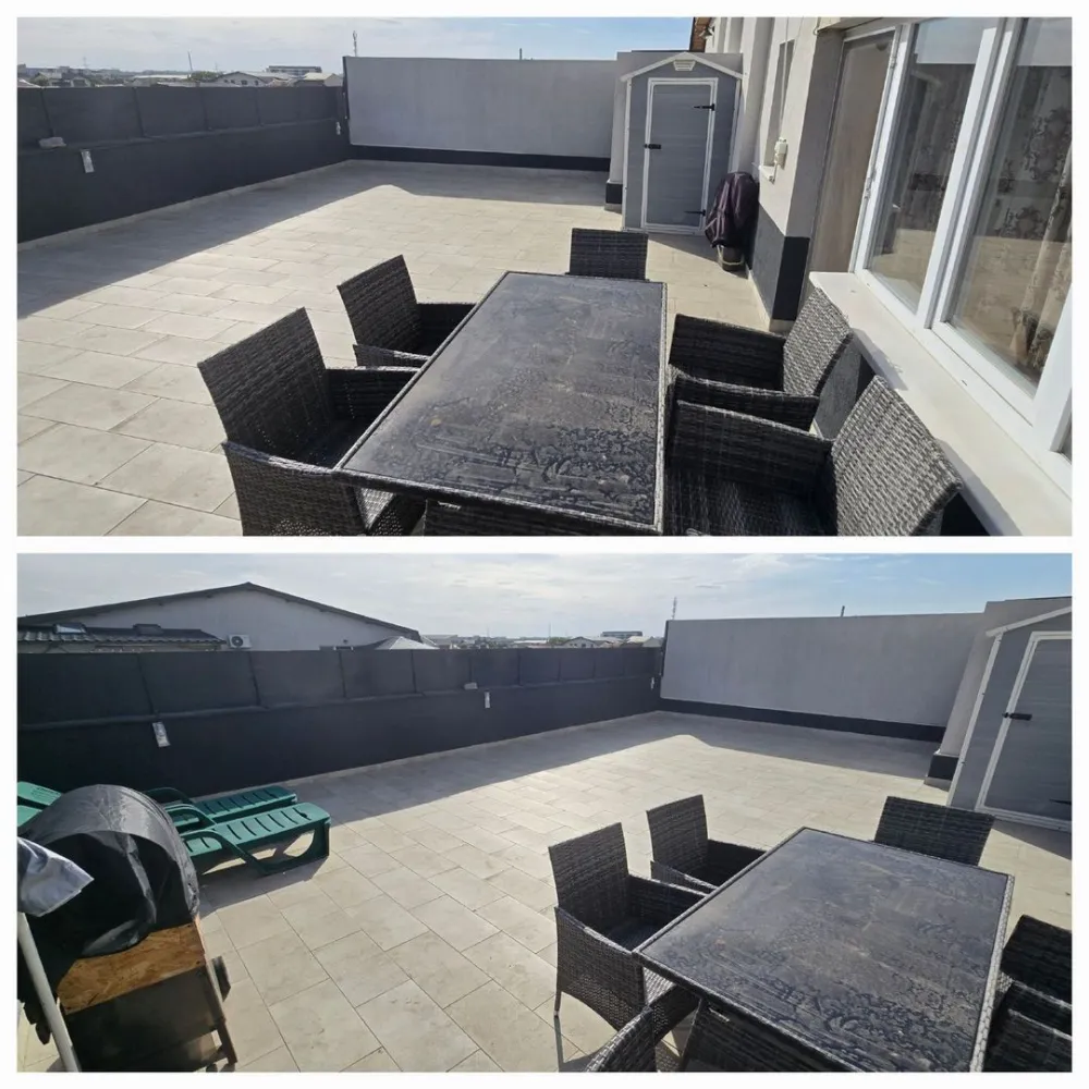 Apartament 3 camere / 152 mp / Pallady / Terasa / 2 Parcari subterane - Agenția BRASADAS vinde :

*Apartament 3 camere cu terasa și 2 parcări subterane incluse în preț.
Zona Pallady / ALEEA MIZIL / Metrou 1 Decembrie 1918 (aprox 13 min pe jos) sau Nicolae Teclu (aprox 15 min pe jos). 
*2 locuri la parcarea subterană INCLUSE in preț / închise cu ușă de garaj automată. 
*Bloc din 2017, bloc de 3 etaje, apartamentul este situat la etajul 3 , suprafață totală 152,20 mp.
*Suprafață utila 74,71 mp + terasa 67,42 mp + balcon 10,07 mp .
*Bloc fără lift
*Terasa cu ieșire din living 
*Balcon cu ieșire din dormitor
*Living cu bucătărie open space 22.91 mp , Dormitor 15.03 mp , Dormitor 13.66 mp , Baie 5.39 mp , Baie 3.17 mp, Hol 14.55 mp. 
*Se vinde mobilat și utilat ( dar și fără acestea , în funcție de alegerea cumpăratorului).
*Pereții sunt din cărămidă ( NU rigips ). 
*Creșe, grădinițe, școli, piață, farmacii, super-marketuri în apropiere.