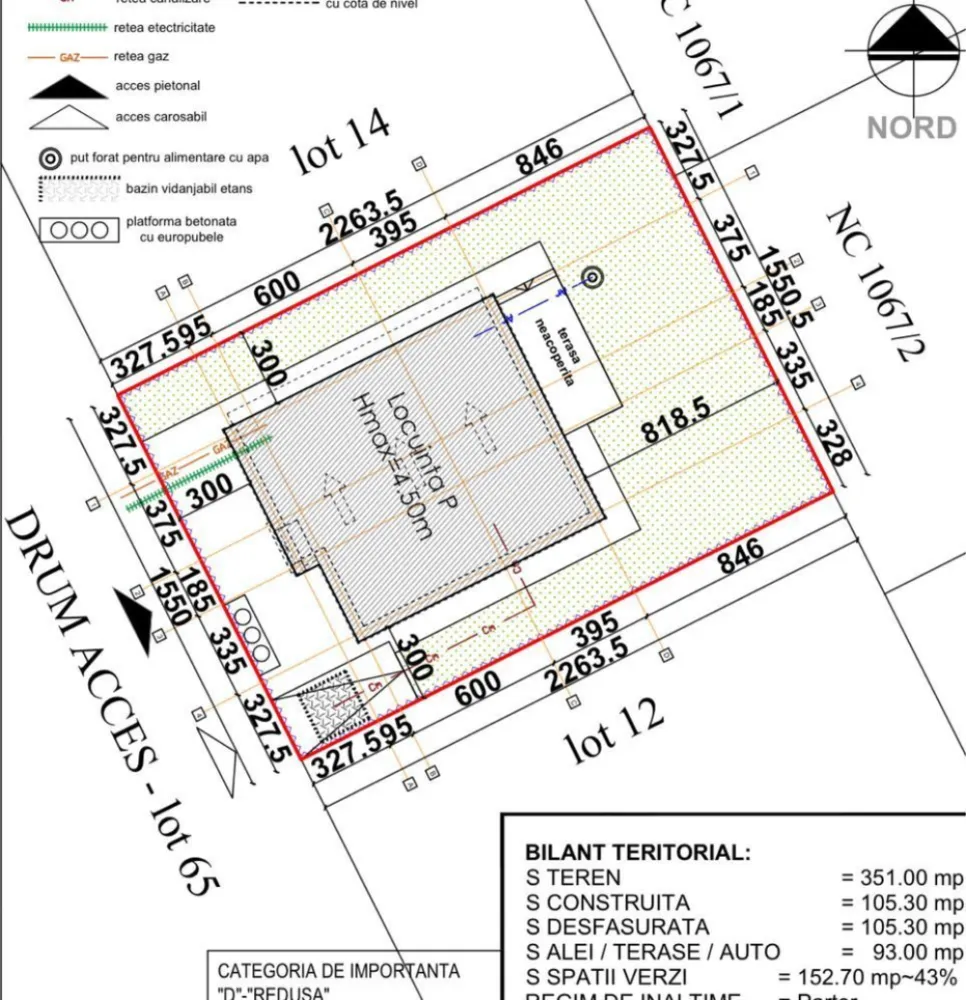 OFERTA! Comuna Berceni - Casa moderna cu 3 dormitoare - OFERTA! Vand casa moderna formata din 3 dormitoare, leaving, bucatarie, 2 bai si terasa asezata pe un teren de 351 mp.
Casa se afla intr-o zona rezidentiala noua, aproape de supermarketuri, scoala si gradinita. Are acces rapid la statia de metrou cu parcare destinata. 
Pretul afisat este pentru casa la rosu si include constructia din caramida si beton armat, podul si acoperisul din grinzi de lemn si tabla Bilka, fosa septica, put forat cu pompa de presiune, racordare la reteaua electrica.
Se poate vinde si in stadiul 'la gri' sau finisata complet dupa dorintele cumparatorului.
Va asteptam pentru vizionare!