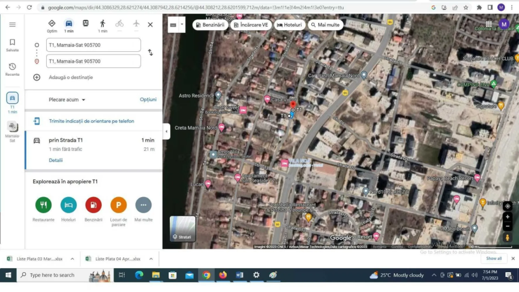Vand Garsoniera Mamaia Nord, strada T 1 - Apartament cu o camera de vanzare in Mamaia Nord, langa Lidl, la 50 m .Strada T 1

Zona aflata intr-o continua dezvoltare, cu potential de crestere in perioada urmatoare

Bloc finalizat recent, amplasat in vecinatatea Alezzi Odissey, la 50 m de Lidl Mamaia Nord, intr-o zona linistita, fara cladiri inalte in proximitate.

Apartamentul prezentat se afla la etajul 3 si dispune de o suprafata contruita de 42 m.p. din care suprafata utila 34.5 m.p. 31.78 m.p.+2.75 Balcon m.p.
Acesta este finilizat la alb lavabil,prize, intrerupatoare montate, necesita investitii gresie, faianta, parchet... de amenajare si pe partea de mobilier si are vedere spre SE.

Posibilitate de parcare, contra cost.
