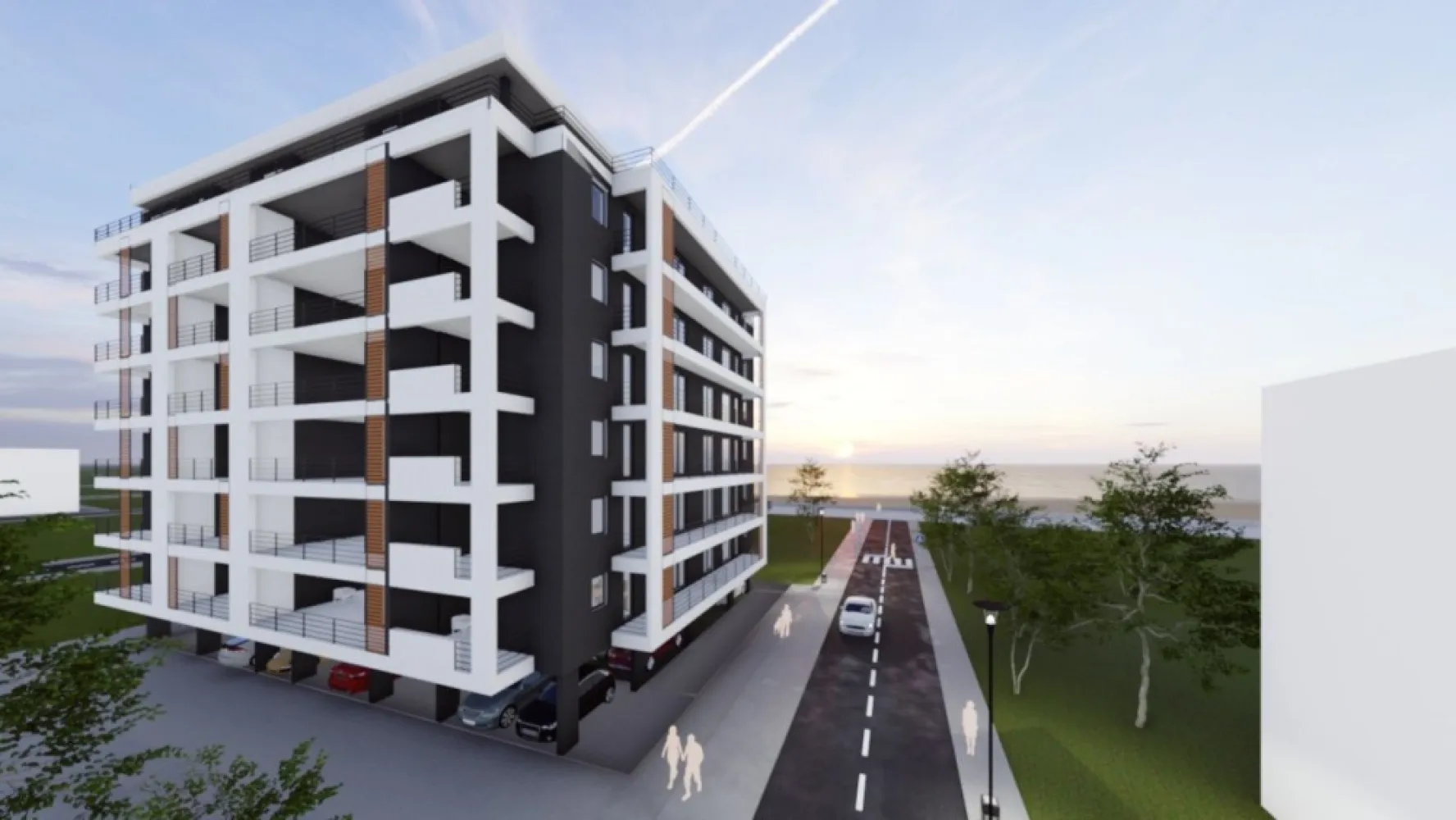 Ag. Eu. vinde Ap. 2 Cam 52 mp Et. 2/4 An 2023 30 m de plaja Mamaia Nord - Agentia Europa vinde apartamentele "la gata" situate in Mamaia Nord, la 30 m de Promenda si plaja D8 , se predau cu urmatoarele dotari:
Imobil conectat la toate utilitatile:
-apa/canalizare publica
-current electric
- Centrala termica individuala in condensatie (gaze)
*pardoseli casa scarii din granit
*lift Schindler 8 persoane ( cu functie : coborare la prima statie in caz de pana curent )
*inaltime camere 2.70-2.75
* Usa de intrare Megadoors Prestige
*Usi interioare Porta Doors Decor sau Vector
*Geamuri gri antracit Salamander cu geam tripan 4 seasons float,
*bai complet utilate
pardoseli din gresie portelanata , vas WC suspendat , cabina de dus sau sistem walk-in
*glafuri din granit
*balcoane, logii largi
+locuri de parcare disponibile
Preturi incepand de la 80000 euro +tva