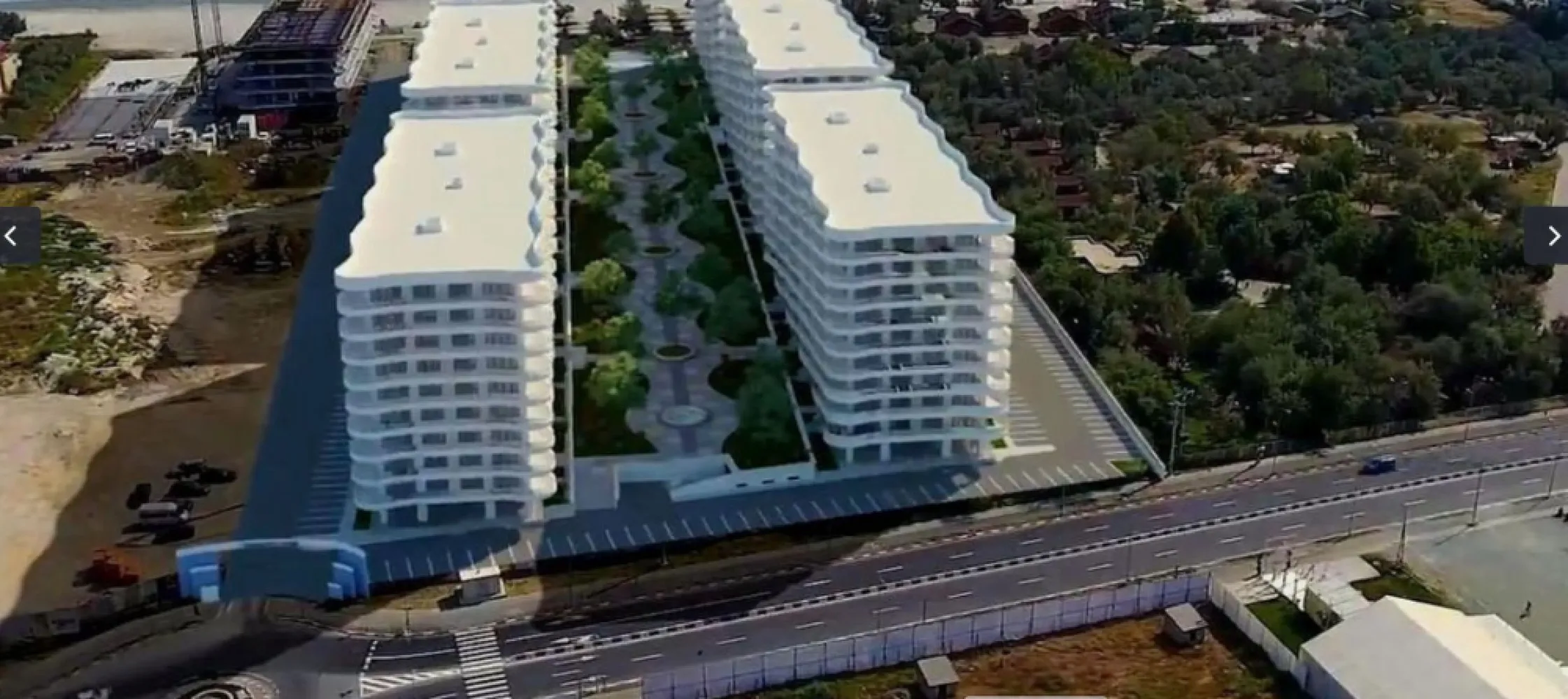 Studio 38 mp + Terasa 12 m Vedere la mare Direct Dezvoltator Mamaia Nord