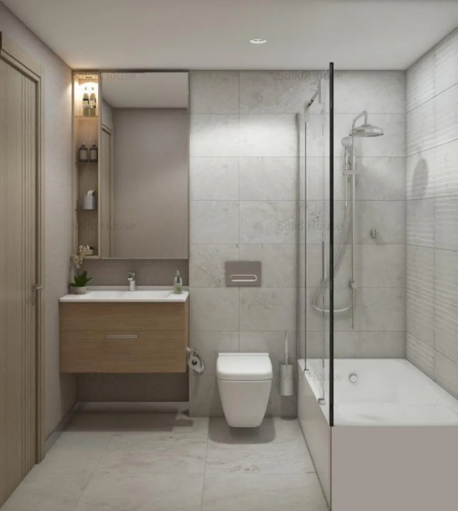 Promo la avans 50% Direct Dezvoltator 2 Cam. 56 mp Mamaia La Butoaie - Ansamblu amplasat pe malul lacului Siutghiol, in zona Butoaie, la mica distanta de cluburile in voga din Mamaia, terase si la 2 pasi de plaja
Apartament 2 camere cu o suprafata utila totala de 56 mp de unde rezulta o terasa de 6 mp , disponibil la etajul 3. 
Complex– situat in Mamaia ,este un ansamblu de locuinte de vacanta cu regim de inaltime S+P+-8E ce cuprinde 237 de suite impartite in 4 scari in care veti gasi la vanzare:
- studiouri cu suprafete cuprinse intre 46.25 mp si 59.73 mp construiti,
- suite cu 2 camere cu suprafete cuprinse intre 65.40 mp si 77.50 mp si
- suite cu 3 camere cu o suprafata construita de 102.05 mp.

Aceste locuinte se predau complet finisate si dotate cu:
- usi,
- centrala proprie pe gaze si calorifere,
- aer conditionat
- gresie/parchet, faianta,
- tamplarie pvc cu geam termopan,
- obiecte sanitare,
- instalatii electrice, termice, sanitare, de gaz (la momentul predarii locuintelor, toate utilitatile sunt functionale) si
- 2 lifturi ultra-moderne in fiecare scara

In vecinatate gasiti:
- mijloace de transport in comun, cu statie chiar la iesire din complex
- Marketuri deschise tot anul
- restaurantul Dorna, Estival s.a.
- complexul comercial Butoaie
- plaja H2O, Vega, Crazy s.a.
- cluburile Fratelli, EGO, Breeze, Bamboo s.a.
- terenuri de tenis s.a.

Complexul rezidential va ofera numeroase facilitati:
- Acces restrictionat cu bariera automatizata si gard
- Parcare subterana si supraterana (optional contra cost)
- Spatii verzi si
- Paza si Monitorizare video 24 din 24.

Cientii nostril beneficiaza de solutii avantajoase de finantare:
- Plata integrală
- Plata prin credit bancar

PROIECT FINALIZAT !

Pretul nu include TVA si este valabil pentru plata integrala.