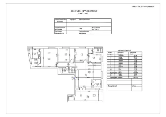 Apartament 5 camere 13 Septembrie
