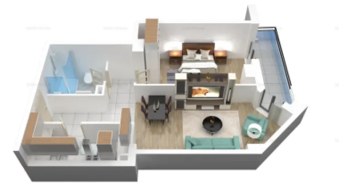Promo la avans 50% Direct Dezvoltator 2 Cam. 56 mp Mamaia La Butoaie