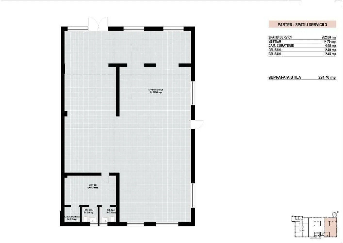 www.ageuropa.ro vinde Spatiu Comercial Zona Metalurgiei 225mp. - Agenția EUROPA vinde spatiu commercial stradal situat pe Drumul Binelui la parterul unui bloc modern de 9 etaje nou construit (2024)

Spatiul este situat chiar langa Kaufland Drumul Binelui 

Suprafata spatiului este de 224.40 mp
 
In propietartea spatiului sunt incluse si doua locuri de parcare 

Spatiul se preda complet finisat (gresie,parchet,iluminat tavane si pereti complet finisati)

Spatiul are o inaltime de 3.5m si este dotat cu:

Incalzire in pardoseala

Sistem de climatizare individual(reglarea temperaturi pe fiecare zona)

Doua grupuri saniotare complet utilate 

Centrala termica 

Doua cai acces in spatiu 

Pentru mai multe detalii sau pentru a programa o vizionare va rugam sa ne contactati

Ansamblul rezidential din care face parte spatiul comercial prezentat spre vanzare este amplasat in imediata apropiere a Bd. Metalurgiei, chiar peste drum de Parcul Tudor Arghezi, in Sectorul 4, Bucuresti. 

Imobilul este amplasat aproape de centre comerciale mari precum: Metro, Auchan, Jumbo, Lidl, Kaufland sau Carrefour. Distanta pana la statia de metrou Aparatorii Patriei poate fi parcursa in aproximativ 15 minute pietonal, iar pana in zona centrala a Capitalei in doar 20 minute cu autoturismul personal.

Mijloacele de transport in comun STB (liniile 141, 232, 241, 313, N 105) faciliteaza rapid legatura cu statiile de metrou din proximitate, dar si cu zonele importante din centrul Capitalei.

Nu lipsesc din zona magazinele cu specific comercial mixt, institutiile de invatamant, unitatile bancare si centrele medicale, locurile de joaca si spatiile de agrement.

Intreaga zona beneficiaza de infrastructura completa, strazile sunt asfaltate, iluminate nocturn si prevazute cu limitatoare de viteza, pentru a spori siguranta trecatorilor.

Ansamblul rezidential din care face parte spatiul comercial propus spre vanzare este amplasat peste drum de Parcul Tudor Arghezi, cel mai nou parc din Bucuresti, care se intinde pe o suprafata ampla de 4 hectare.

De asemenea, la cateva minute fata de imobil se regaseste Patinoarul Berceni Arena, patinoar dezvoltat la standarde inalte de calitate ce va gazdui competitii ale sporturilor pe gheata.

Pentru mai multe oferte accesați www.ageuropa.ro.