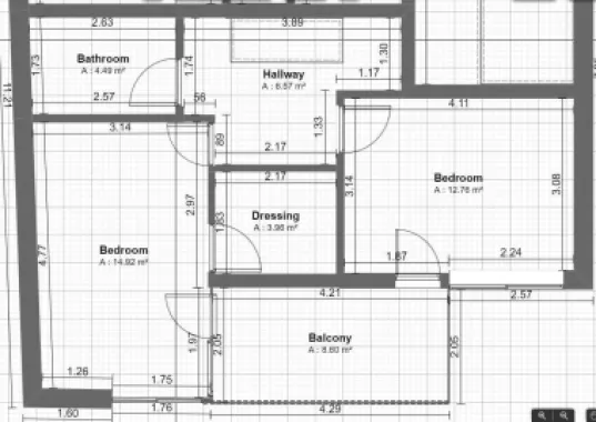 Dezvoltator, 4 camere, 106 mp utili, bloc boutique 7 apt Parc Circului