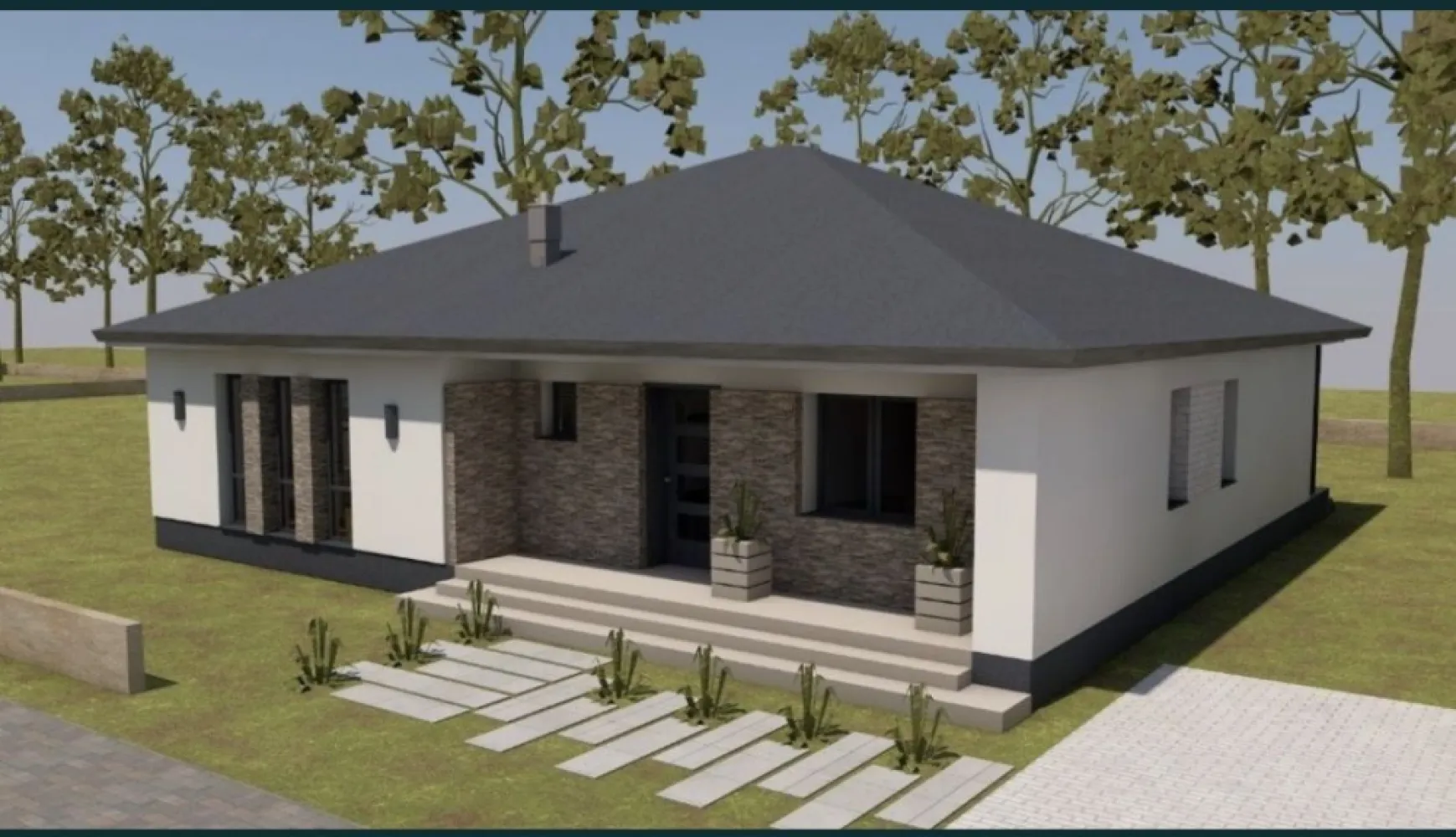 Vand casa cu mandarda in Vetis! - Vand casa la rosu la intrare in Vetis pe strada Margaretei. Teren 629 mp. Casa are 189 mp construiti la parter, 3 dormitoare, 2 bai, camara, depozit, living , bucatarie si 3 terase mari, iar la etaj o mansarda de 45 mp. Proiectul e autorizat, si are aprobari pentru toate racordurile la retele.