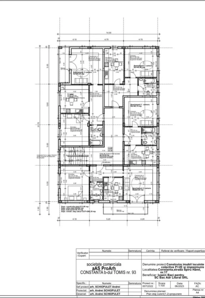 Apartamente de vanzare cartierul Cora Bratianianu, preturi de pa 40000 - direct de la dezvoltator 

apartamente noi de vânzare în cartierul rezidențial Cora Mall

imobilul este în faza de construcție și va fi finalizat pe data de : 26.08.2024 

apartamente tip studio : 40,70mp util 

apartamente 2 camere : 70 mp util 

apartamente 2 camere plus balcon : 72 mp util 

un apartament cu 3 camere 90mp utili 

2 apartamente de 50mp cu o camera posibilitate de doua 

DECOMANDATE TOATE ! 

prețurile încep de la 1000€ mp + tva 
și se predă la stadiul de alb cu următoarele : ușa la intrare la fiecare apartament , instalație sanitară , instalație termică , instalație electrică , tâmplărie pvc , șapă mecanizată , tencuială mecanizată , glet , balcon finisat , gaze și apă 

prețul se discută în funcție de avansul oferit de către client. 

prețul la cheie este : 1250€ +tva 

prețurile afișate + tva !! 

mai multe detalii se oferă la numărul afișat : 07******11..

prețurile încep de la 40.000€.

bloc ul este situat pe Strada Pelicanului