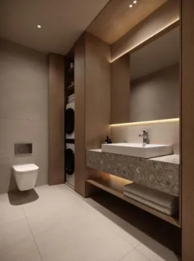 Apartament cu 2 camere, finisat modern