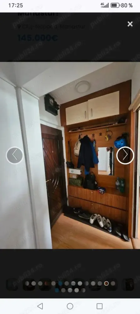 BRASADAS vinde ap. 3 cam in Manastur. - Agentia Imobiliara BRASADAS vinde apartament cu 3 camere, 45 m2, etaj 1/4 în Manastur bloc izolat și cu centrala termica.
www.brasadas.com.