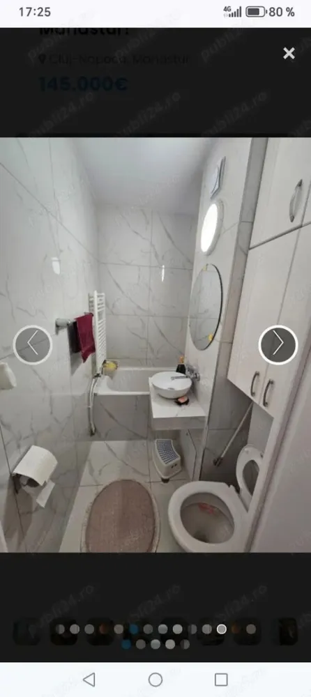 BRASADAS vinde ap. 3 cam in Manastur. - Agentia Imobiliara BRASADAS vinde apartament cu 3 camere, 45 m2, etaj 1/4 în Manastur bloc izolat și cu centrala termica.
www.brasadas.com.