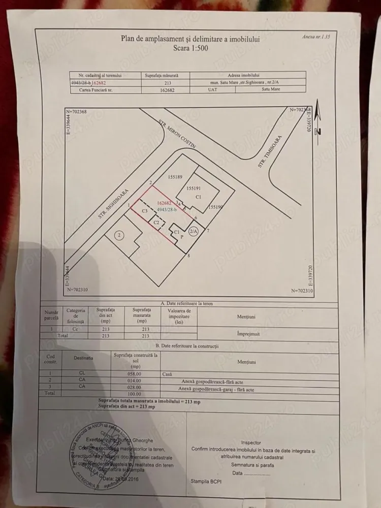 BRASADAS vinde casa in zona Titulescu. - Agenția imobiliara BRASADAS vinde casa cu doua camere in zonaTitulescu. 
Baie, bucătărie, bucătărie de vara.
Necesita renovare. Teren 213mp. 
Are întrare cu mașina. Toate utilitățile racordate.
Www.brasadas.com.