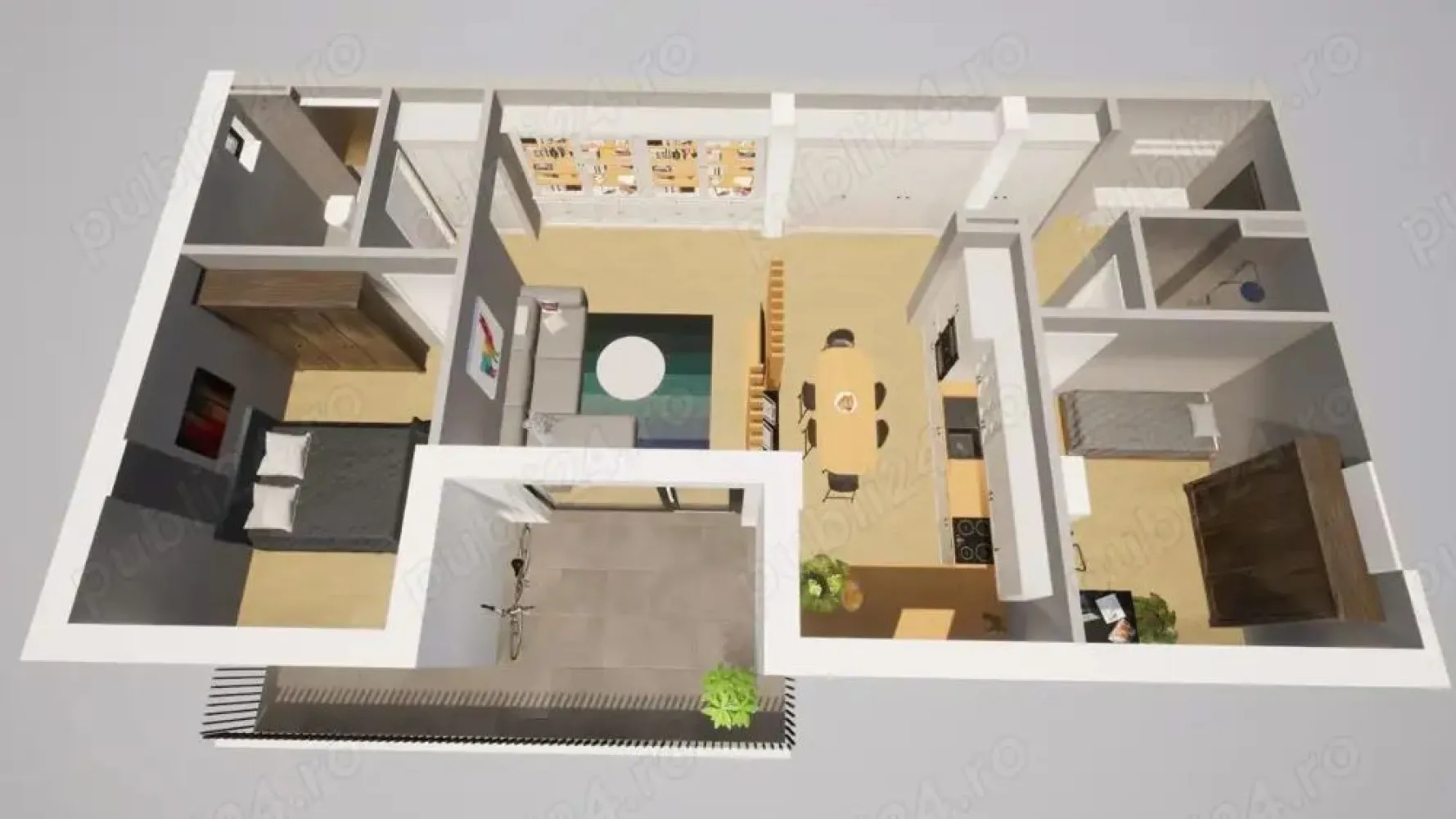 Agentia imobiliara BRASADAS vinde ap NOU -2025- cu 3 Camere. - Apartament 3 camere , semifinisat , bucatarie ,debara ,incalzire in pardoseala ,geamuri termopan triplex , centrala termica ,incalzire in pardoseala ,1 loc parcare privata , 2 bai , 86 mp utili ,din care 11 mp balcon, lift .
Www.brasadas.com.