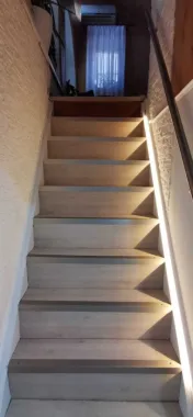 Duplex-apartament 3 camere 90,5mp utili, in vila P+1+M cu curte 639 mp