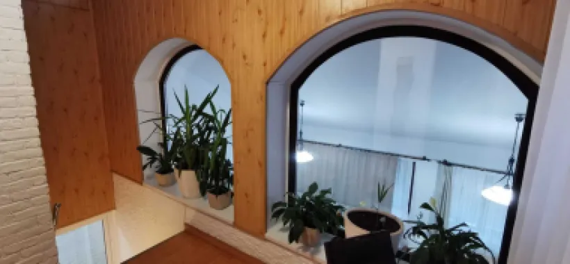 Duplex-apartament 3 camere 90,5mp utili, in vila P+1+M cu curte 639 mp