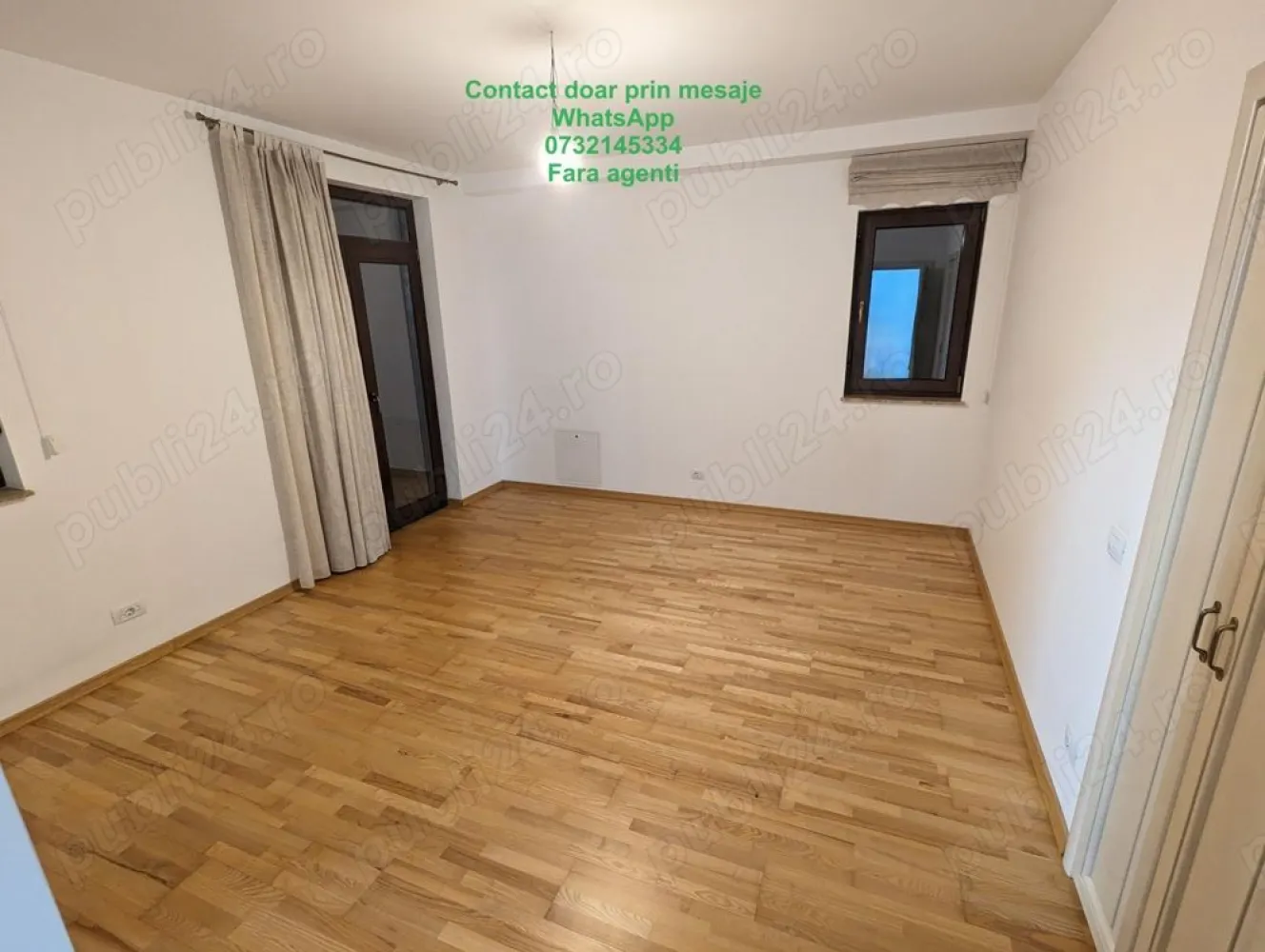 Casa moderna, mobilata, 5 camere, 179 mp utili, 544 mp teren, Galata - Casă modernă în zona Galata, municipiul Iasi, ce imbina un stil mediteranean deschis, luminos 
dar in acelasi timp scandinav, simplu si practic, cu nuante lemnoase.

Proprietar persoana fizica
Contact doar prin mesaje WhatsApp, telefon 
Nu doresc colaborari cu agentii

- Suprafata utila 179 mp, suprafata construita 246 mp, teren total 544 mp
- Desfasurata pe demisol + parter + etaj + pod
- Living si birou la parter, 3 dormitoare la etaj, din care unul matrimonial cu dressing si baie proprie
- 3 bai: una la parter, doua la etaj din care una matrimoniala
- Gradina amenajata cu spatiu verde cu instalatie automata de irigatie si gazon, pomi.
- Terasa pe doua laterale, 2 balcoane: frontal si lateral
- Design interior in stil mediteranean, luminos, in culori naturale: alb si lemn, cu bun gust, facut cu un designer profesionist
- Bucatarie de designer: 
 facuta la comanda, fetele si blatul din lemn masiv, feronerie Blum, electrocasnice premium Bosch si Siemens.
- Incalzire in pardoseala pe ambele etaje, cu termostate ambientale digitale conectate in retea cu centrala
- Tamplarie PVC cu geam triplu-stratificat
- Mai multe detalii, precum si schitele se pot gasi in poze
- Detine cartea constructiei si este avizata de Inspectoratul de Stat in Constructii
- Exista poze de pe durata constructiei
- Bransament la toate utilitatile: energie electrica, gaze naturale, reteaua de apa si de canalizare a orasului, fibra optica Digi si Orange
- Garduri laterale, stalpi din otel cu fundatie inalta din beton armat si scandura dublata, vopsita.
- Gard front stradal cu fundatie inalta si stalpi din beton armat, finisat cu tencuiala mozaicata.
- Videointerfon inglobat in stalp, portita si poarta din fier forjat.
- Portita cu yala electromagnetica si keyless entry, poarta automatizata cu telecomanda.
- Doua locuri de parcare (platforma din beton armat) amenajate cu pavaj color.
- Alei si trotuare in jurul casei din beton armat cu pavaj color.
- Pod izolat, amenajat, finisat, ventilat, jumatate din suprafata are inaltime normala
- Finisaje premium: gresie glazurata, parchet lemn masiv triplustratificat
- Obiecte sanitare de cea mai buna calitate, montaj suspendat, baterii marca Grohe
- Var lavabil alb peste tot
- Placaj trepte din lemn masiv, balustrada metalica cu insertie lemn masiv
- Usi interioare din lemn stratificat vopsite alb semi-transparent
- Semineu cu cos de fum zidit exterior, cu admisie din exterior
- Terasa si balcon lateral protejate cu rulou de folie transparenta 
- Jaluzele exterioare la etaj
- Jaluzele storuri romane si draperii interioare la toate geamurile
- Bucatarie, dressing, bai, terasa complet mobilate
- Dormitoare partial mobilate
- Este plasata pe drum secundar, dar aproape de o statie de autobuz, linia 23.
- Adresa in Mun. Iasi
- Zona linistita, imprejur totul e deja construit, fara santiere, curente sau viitoare