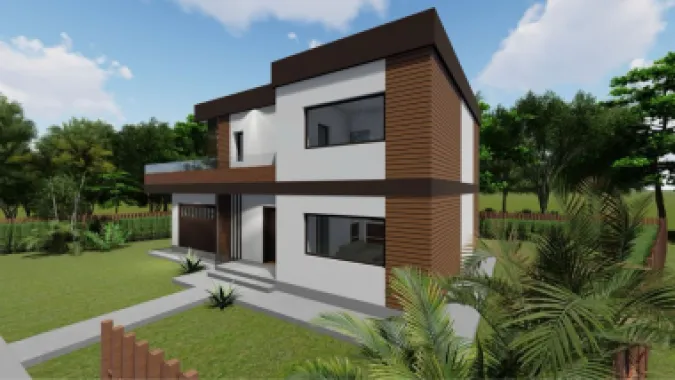Lake View Villa 4 Cam/3 Bai + Garage Ezareni 5 Drumuri Valea Adanca
