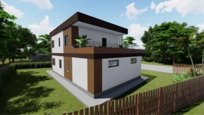 Lake View Villa 4 Cam/3 Bai + Garage Ezareni 5 Drumuri Valea Adanca