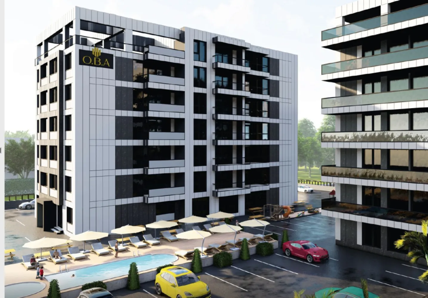 Ag. Eu. vinde ap. 2 cam. 85 mp. Finalizare Dec. 2023 Comision 0% Mamaia Nord